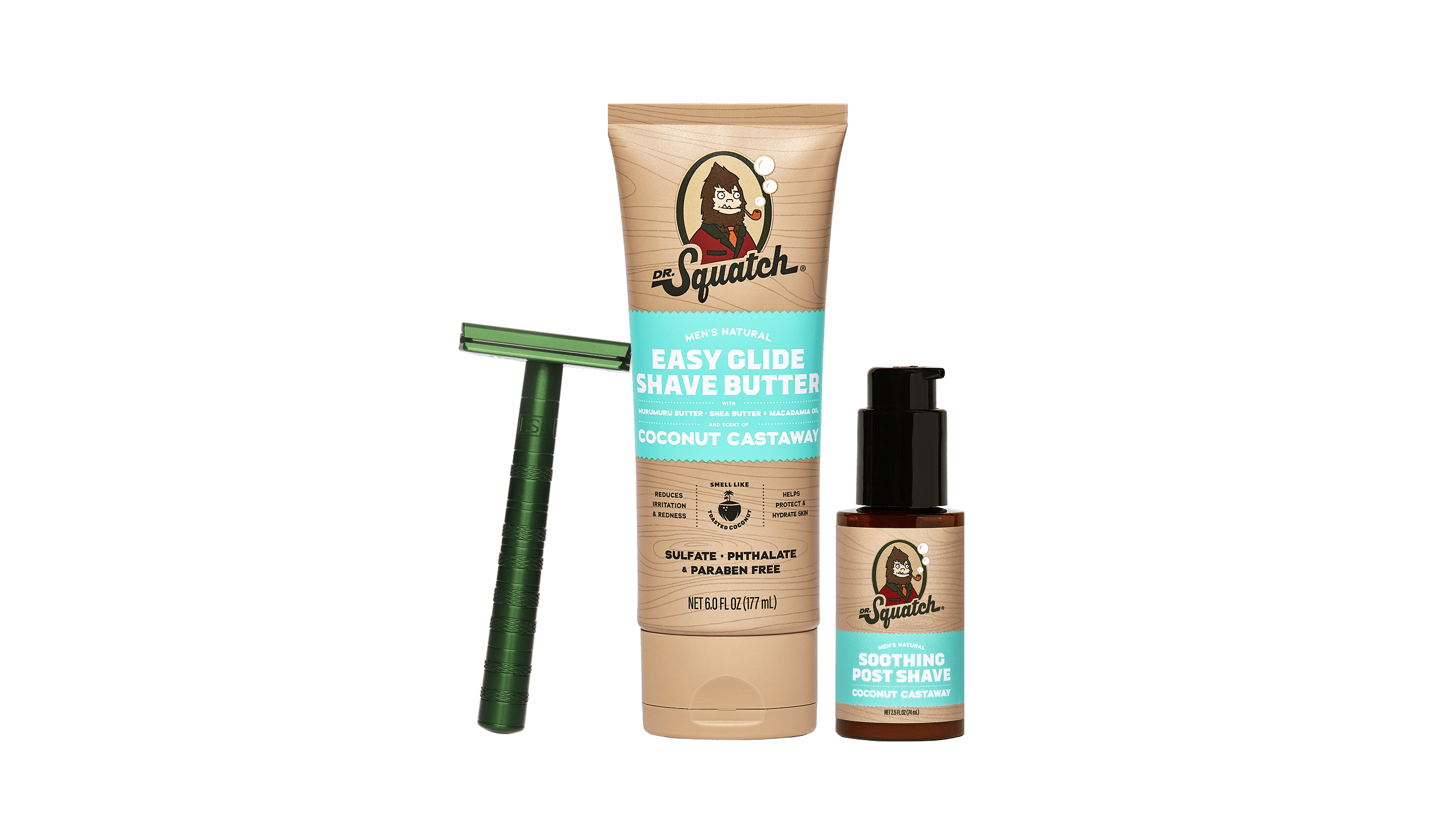 Coconut Castaway Glide Guy Bundle - Clean Gear for Men