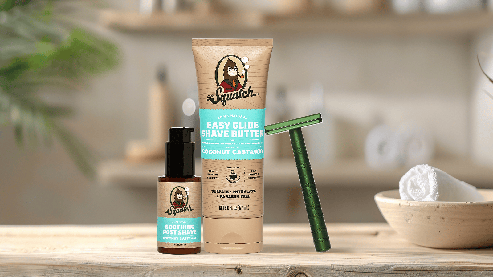 Coconut Castaway Glide Guy Bundle - Clean Gear for Men