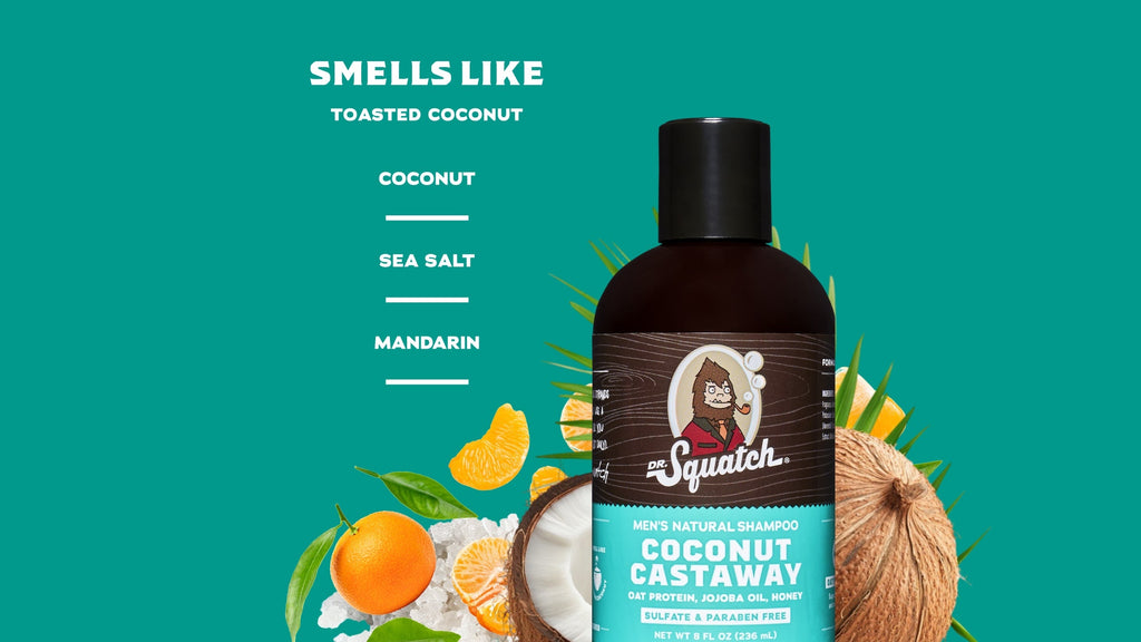 Coconut Castaway Shampoo - Smell Clean All Day