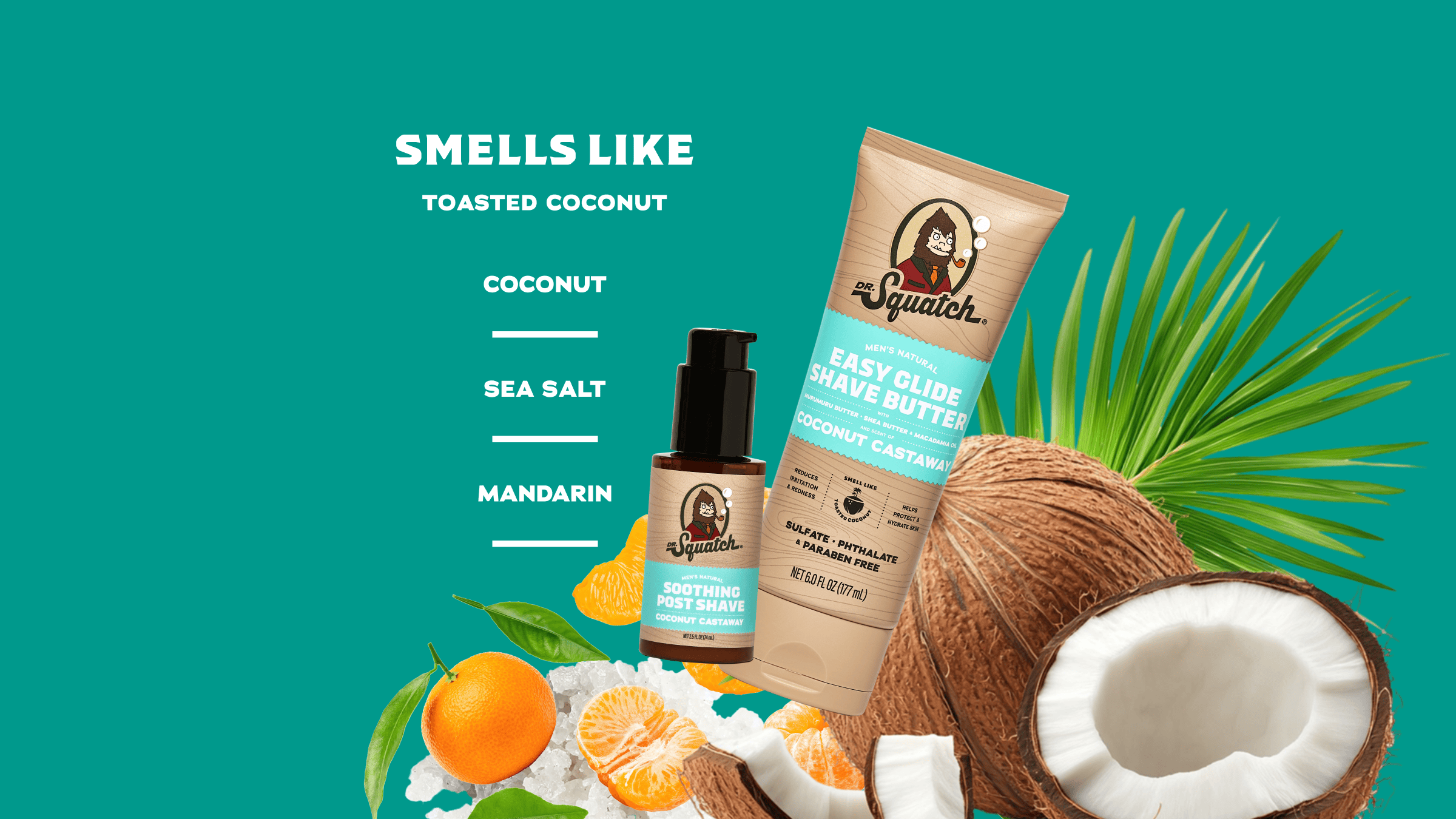 Coconut Castaway Smooth Shave Bundle - Get the Fresh You Want