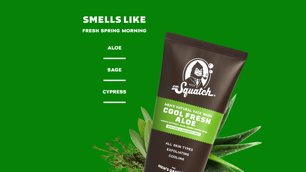Cool Fresh Aloe Face Wash - Good Smells Start Here