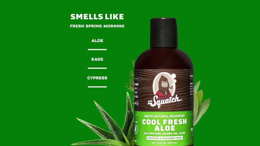 Cool Fresh Aloe Shampoo - Stop Using Boring Soap