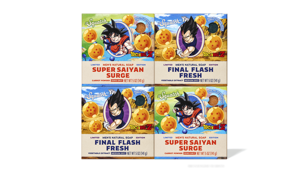 Dragon Ball Z 4-Pack - Bold Freshness Starts Here