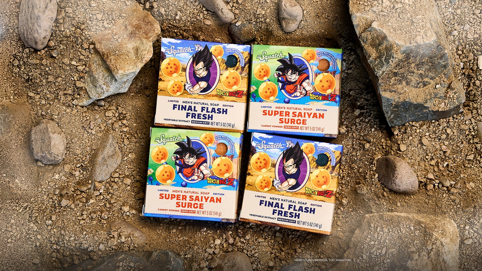 Dragon Ball Z 4-Pack - Bold Freshness Starts Here