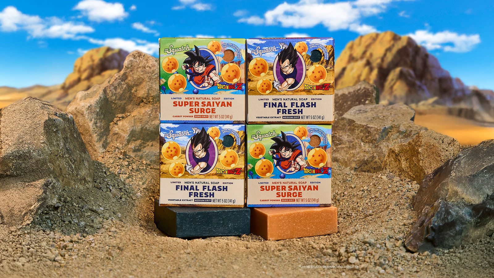 Dragon Ball Z 4-Pack - Bold Freshness Starts Here