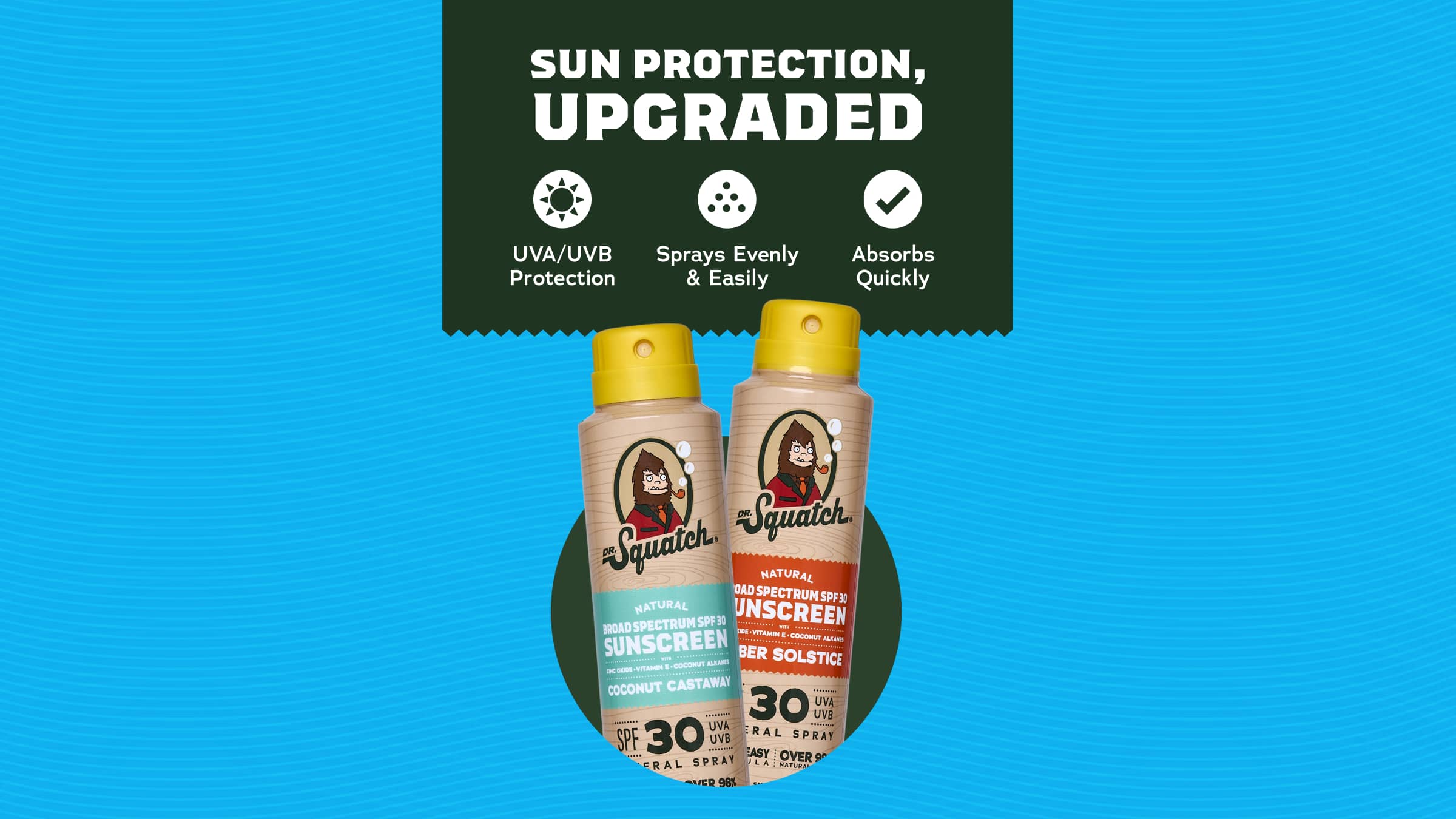 Spray Sunscreen 2-Pack - Bring on the Fresh