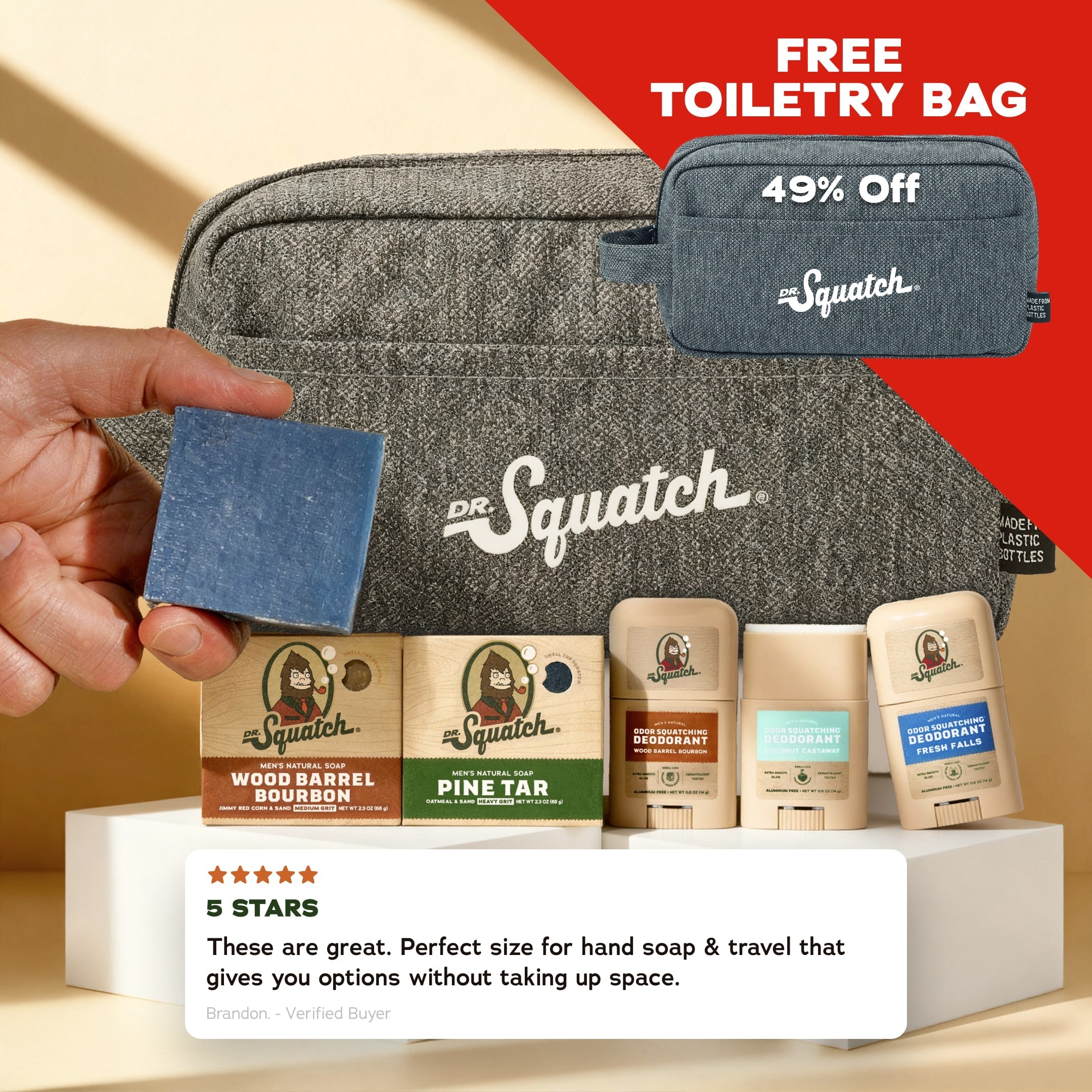 Carry On Duo and a FREE Toiletry Bag - Soap With a Fresh Kick