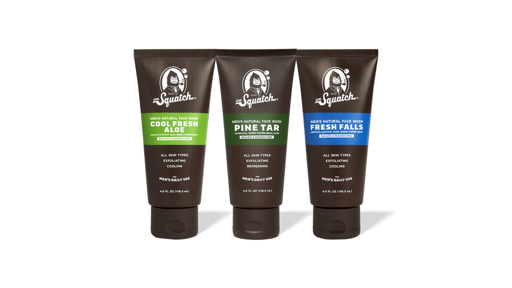 Face Wash 3-Pack - Shower Fuel for Men
