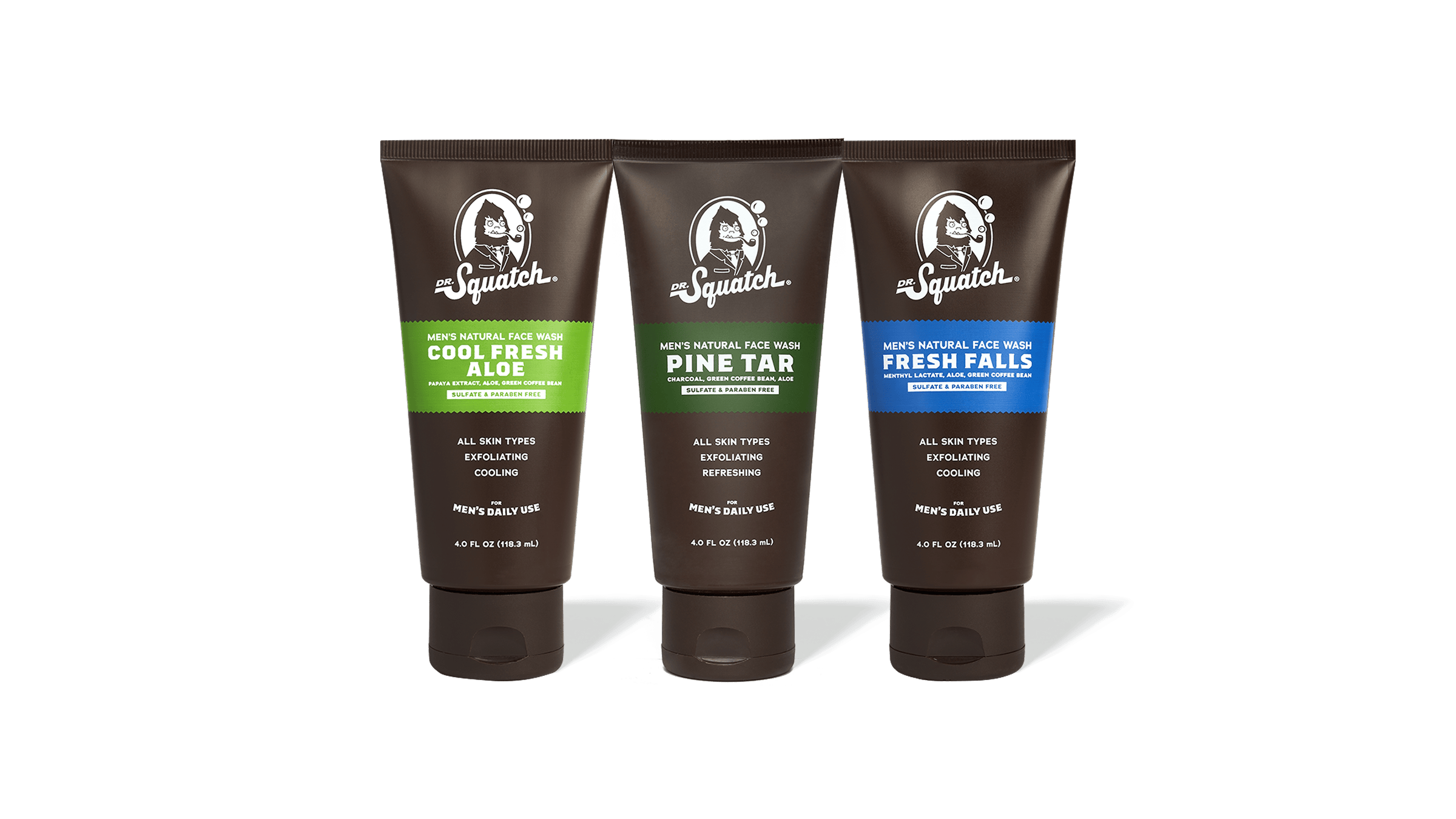 Face Wash 3-Pack - Shower Fuel for Men
