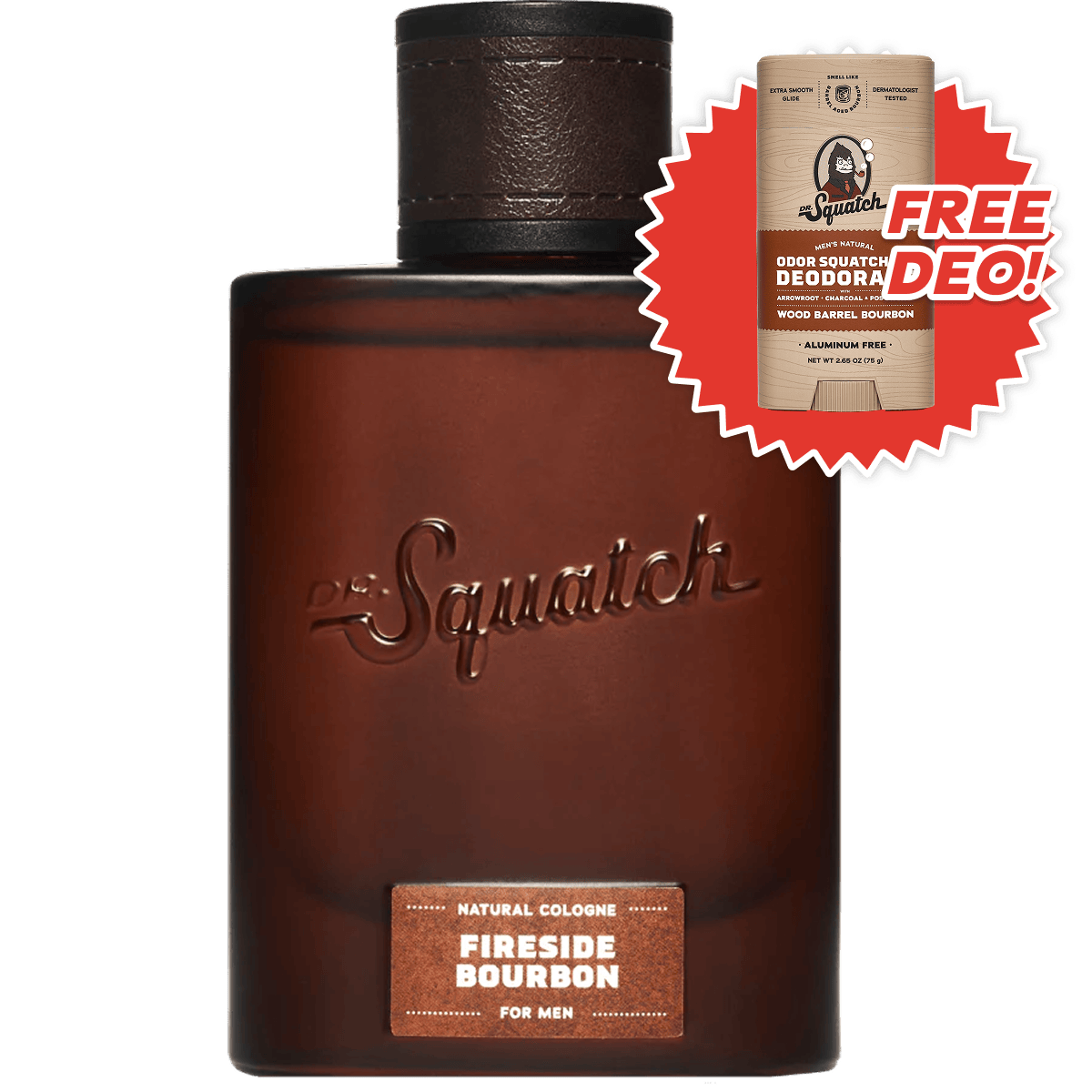 Fireside Bourbon Cologne with Free Deo! - Bring Better to Your Shower