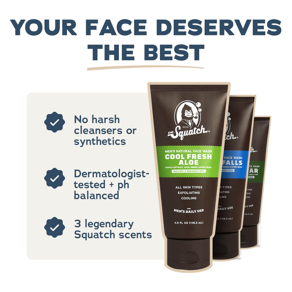 Pine Tar Face Wash - Built for Everyday Freshness