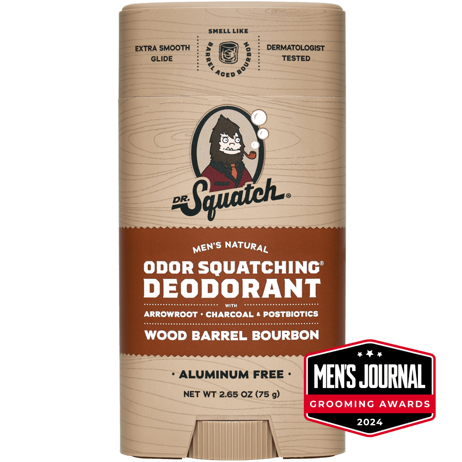 Essentials: Wood Barrel Bourbon Deodorant - Clean Like You Mean It