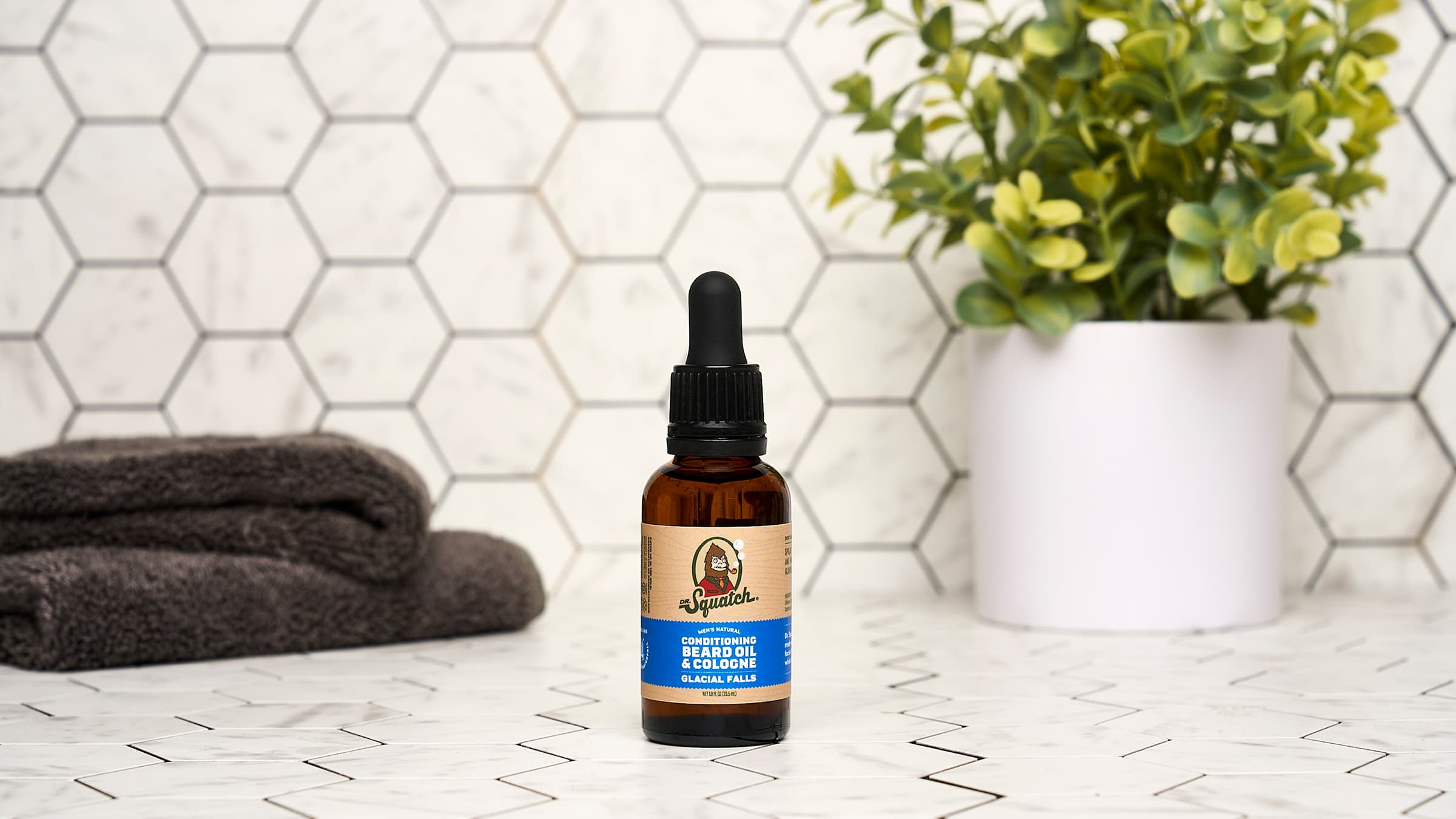Conditioning Beard Oil & Cologne Glacial Falls - Start Fresh With a Bold Bar