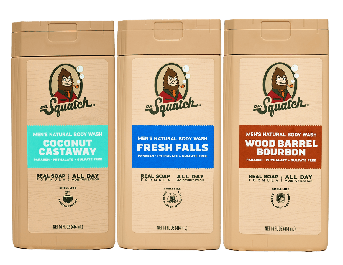 14 oz Body Wash Subscription - 3 Bottles - Get the Fresh You Want