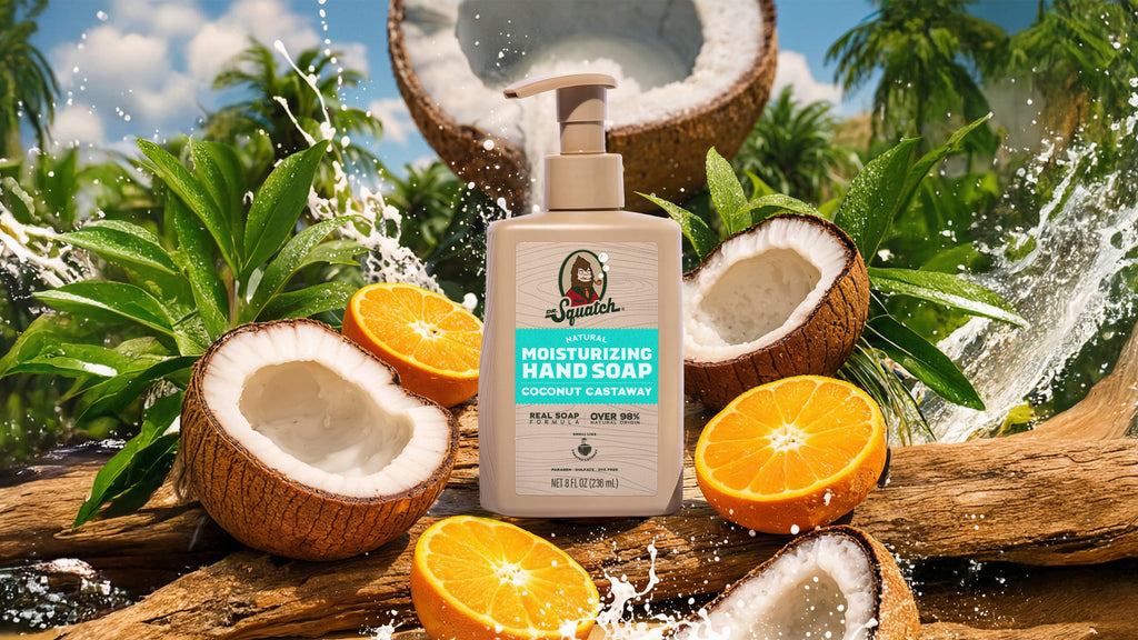 Coconut Castaway Hand Soap - Clean Scents for Men