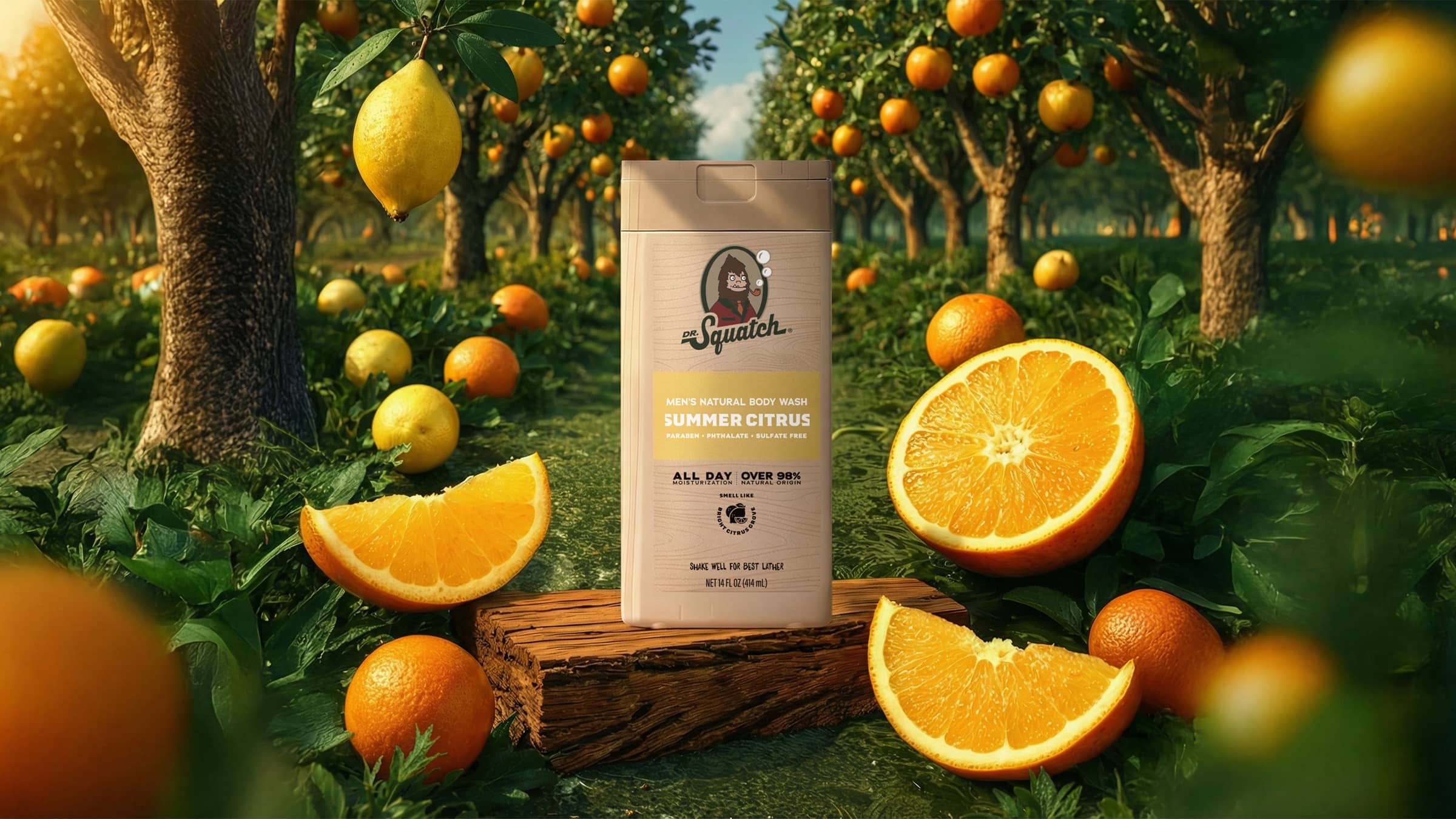 14 oz Summer Citrus Body Wash - Upgrade Your Shower Time