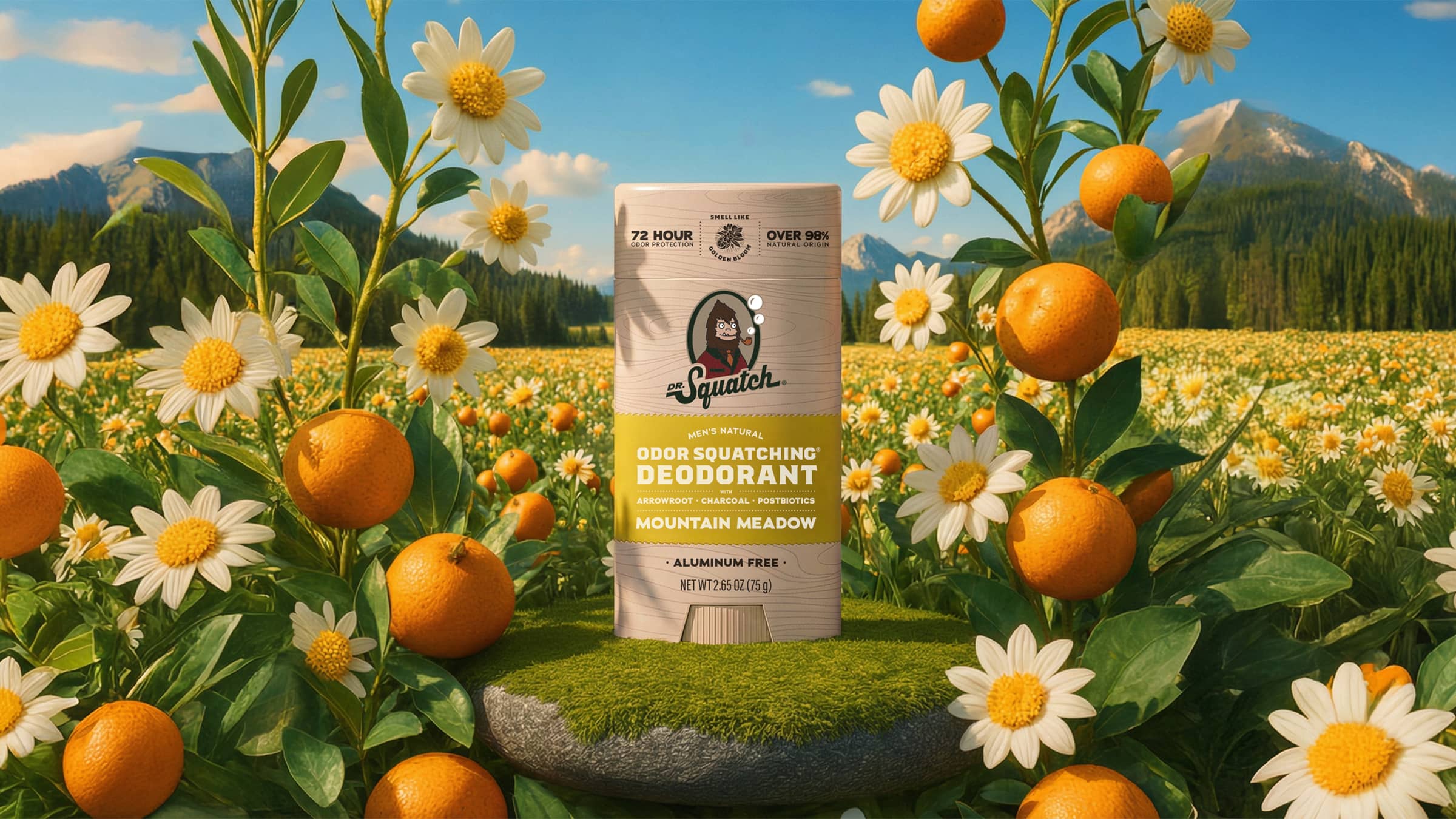Mountain Meadow Deodorant - Bold Freshness Starts Here