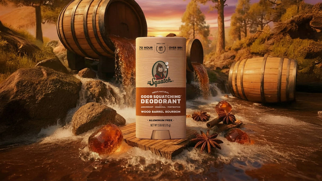 Wood Barrel Bourbon Deodorant - Freshness for the Daily Grind