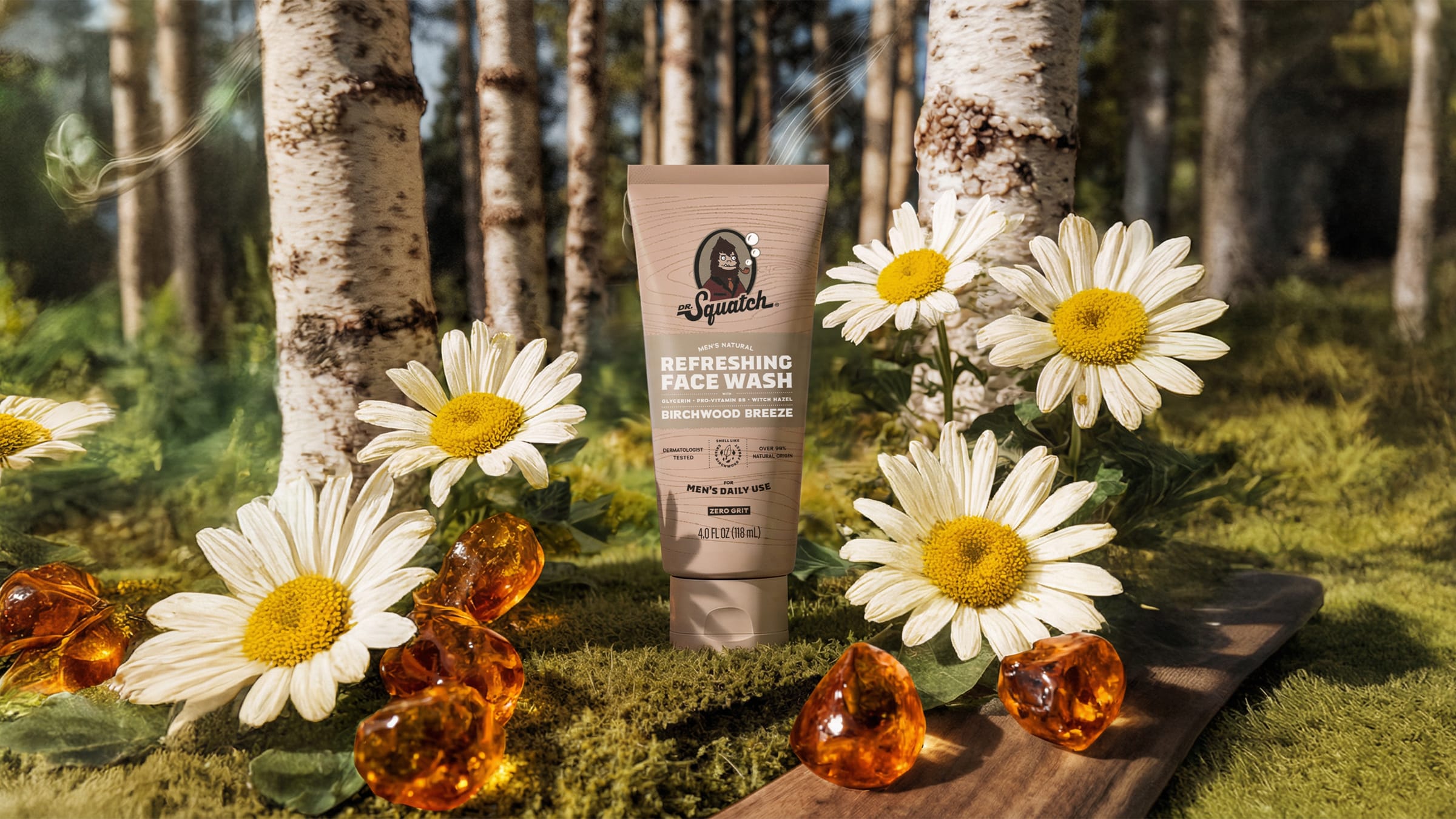 Birchwood Breeze Refreshing Face Wash - Clean Starts in the Shower