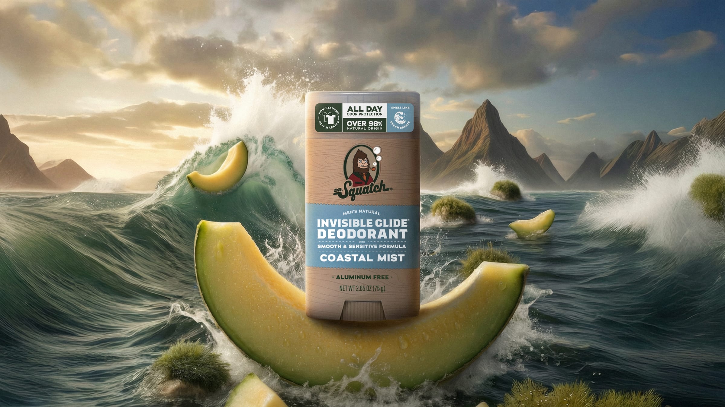 Coastal Mist Invisible Glide Deodorant - Your Shower Just Got Better