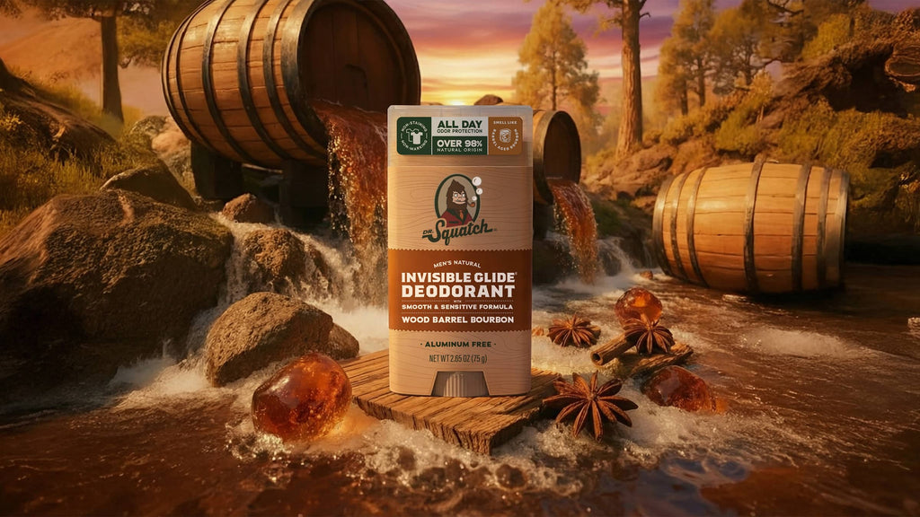 Wood Barrel Bourbon Invisible Glide Deodorant - Freshness Built for Men