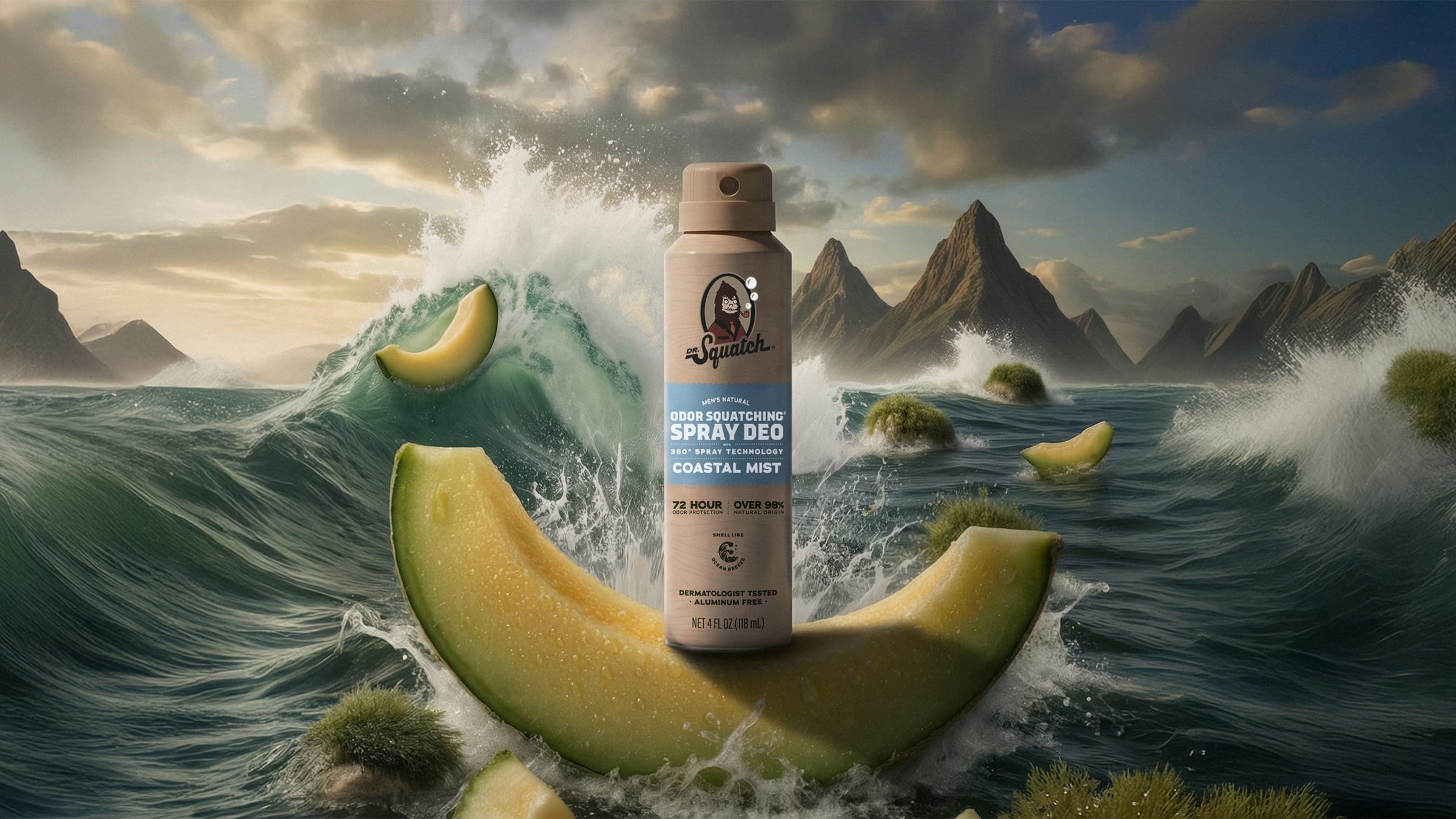 Coastal Mist Spray Deodorant - Clean Up Your Game