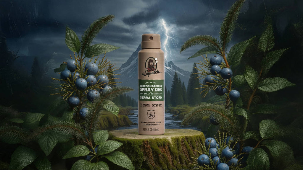 Sierra Storm Spray Deodorant - Bring Better to Your Shower