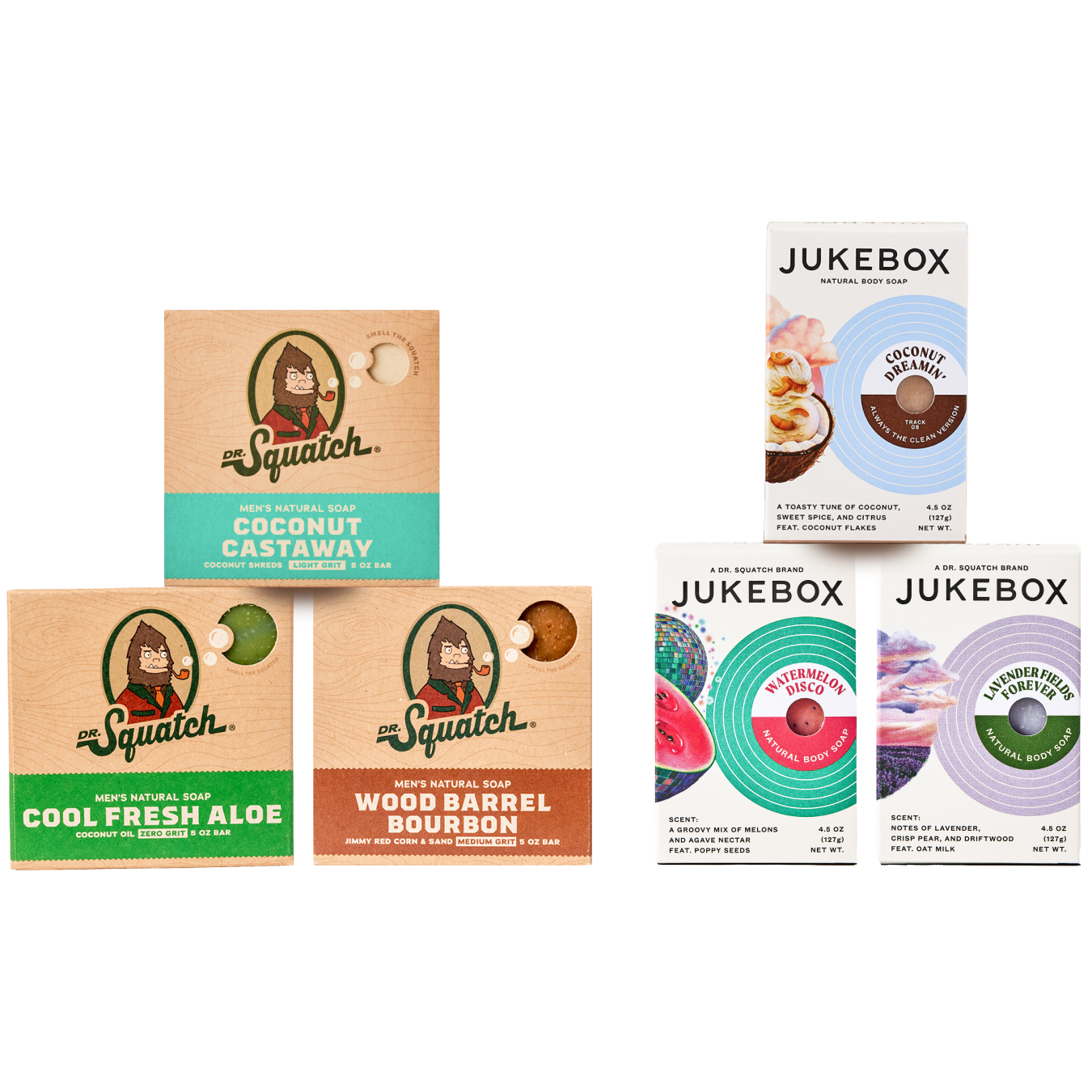 His & Hers Natural Soap Set - Wash Away the Workday