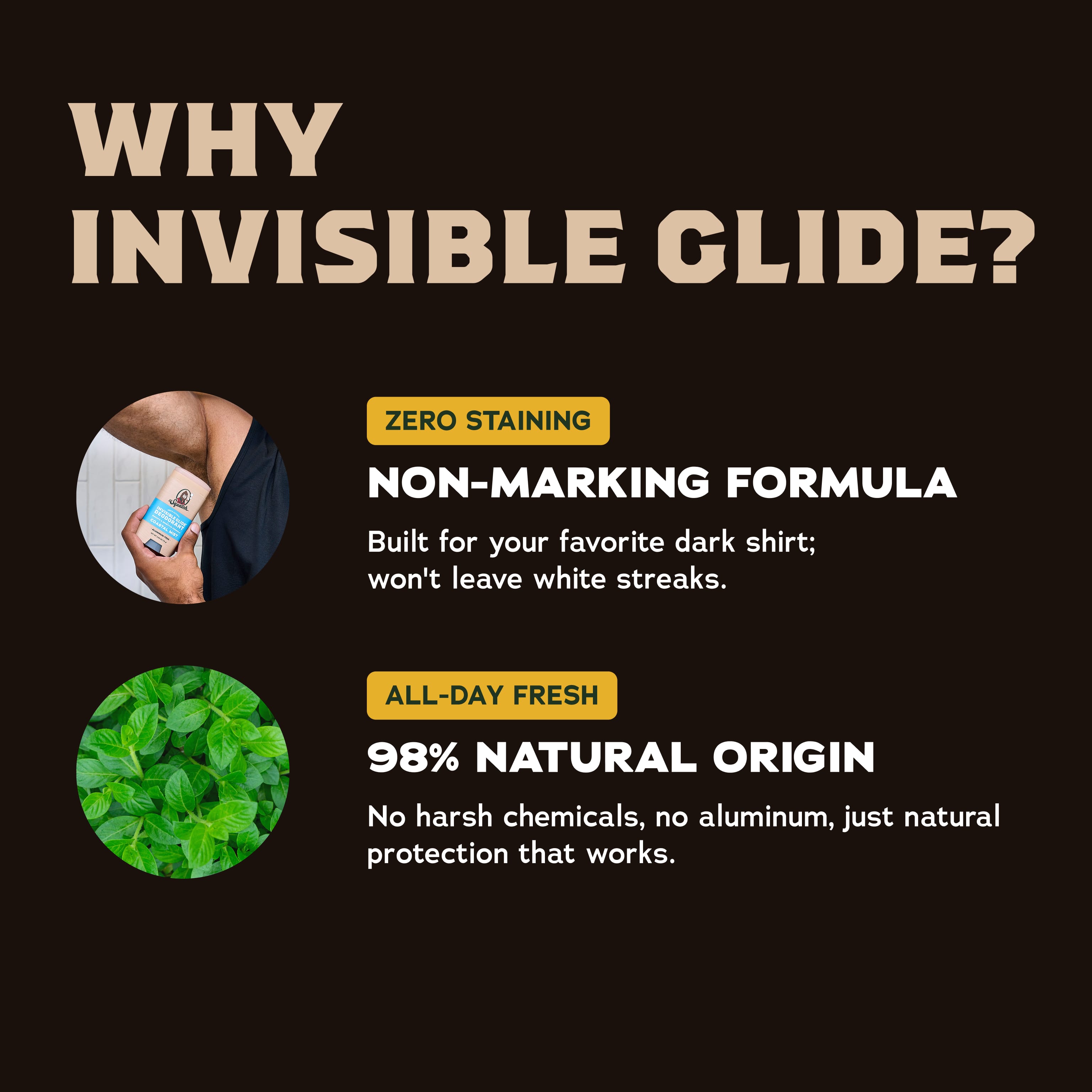 Exclusive: Invisible Glide Deodorant 2-Pack Trial - Clean Feels Like Confidence