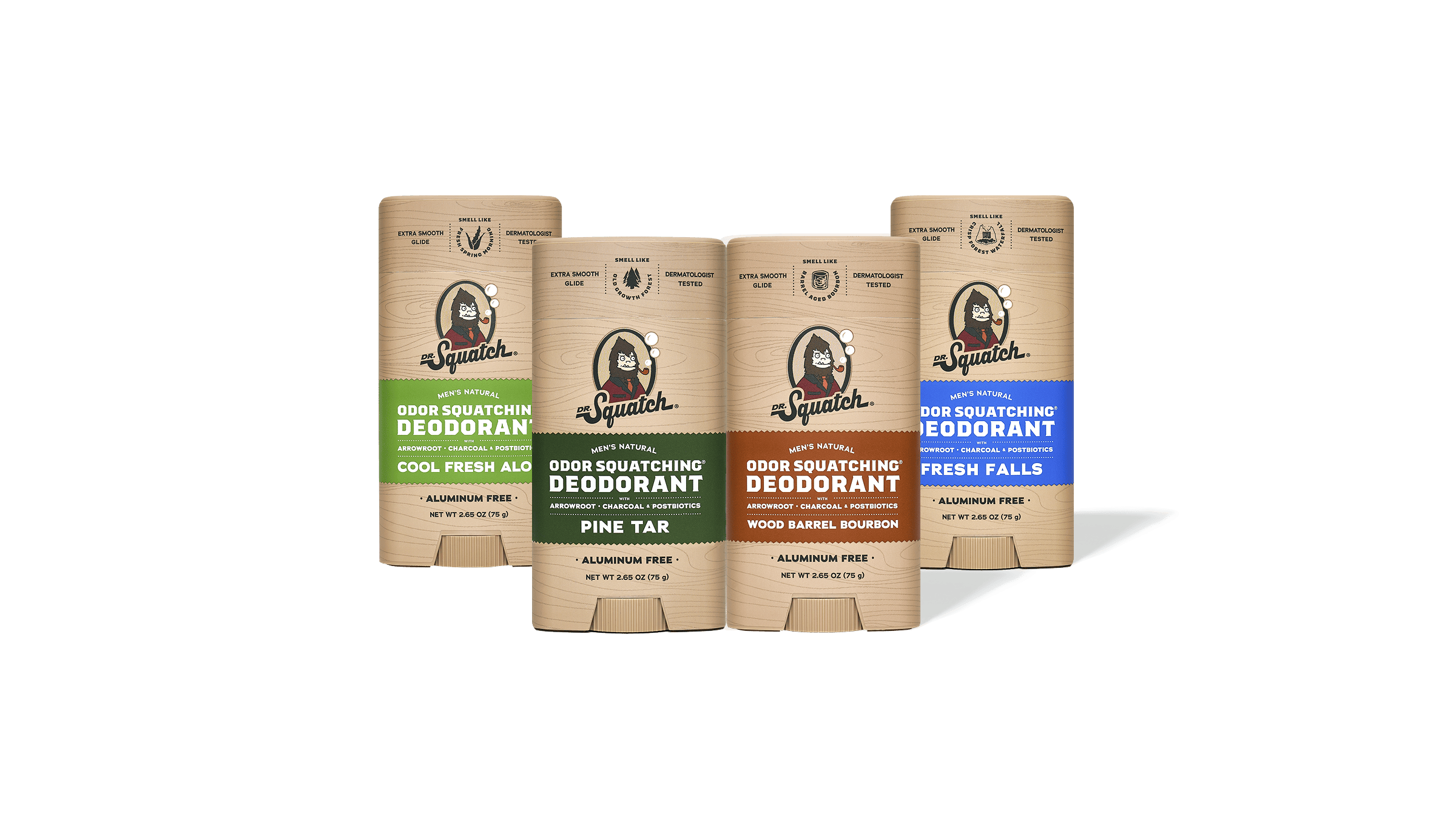 Deodorant Subscription - 4 Sticks - Rugged Soap for Men