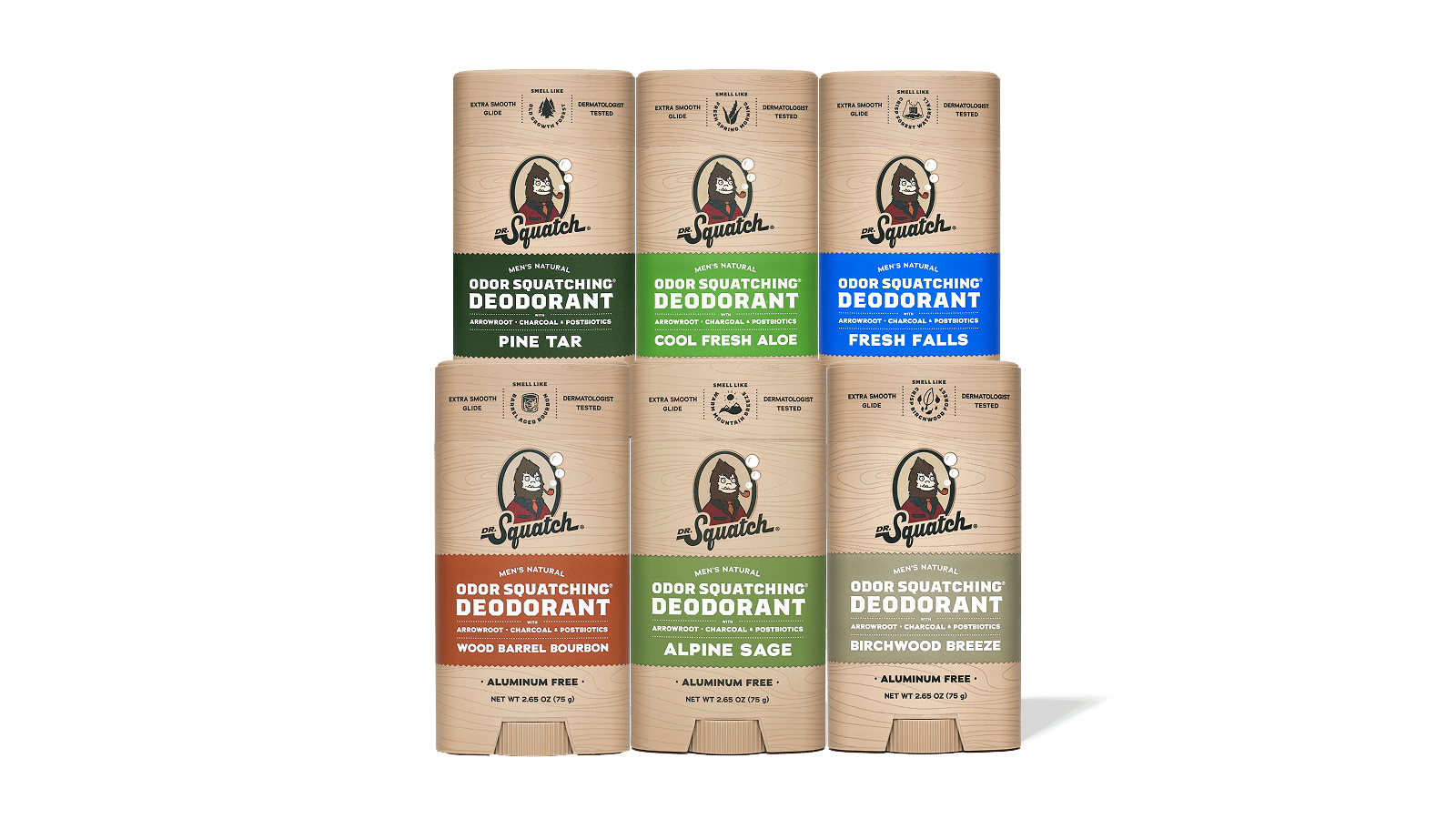 Deodorant Subscription - 6 Sticks - Start Clean Stay Confident