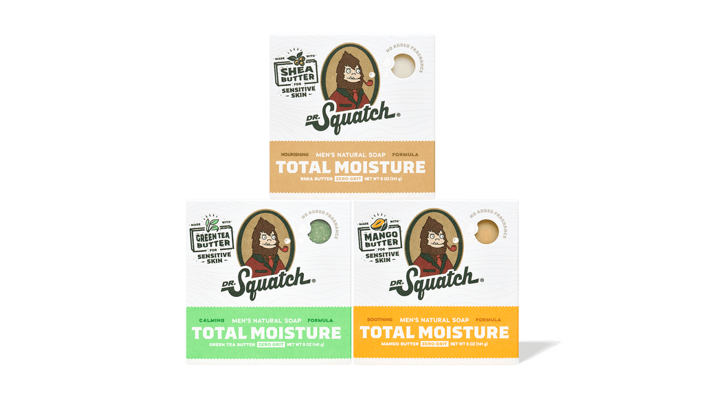 Total Moisture 3-Pack - Clean Skin Great Scent