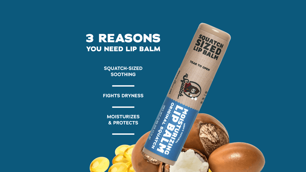 Original Squatch Lip Balm! - Finish With a Fresh Scent