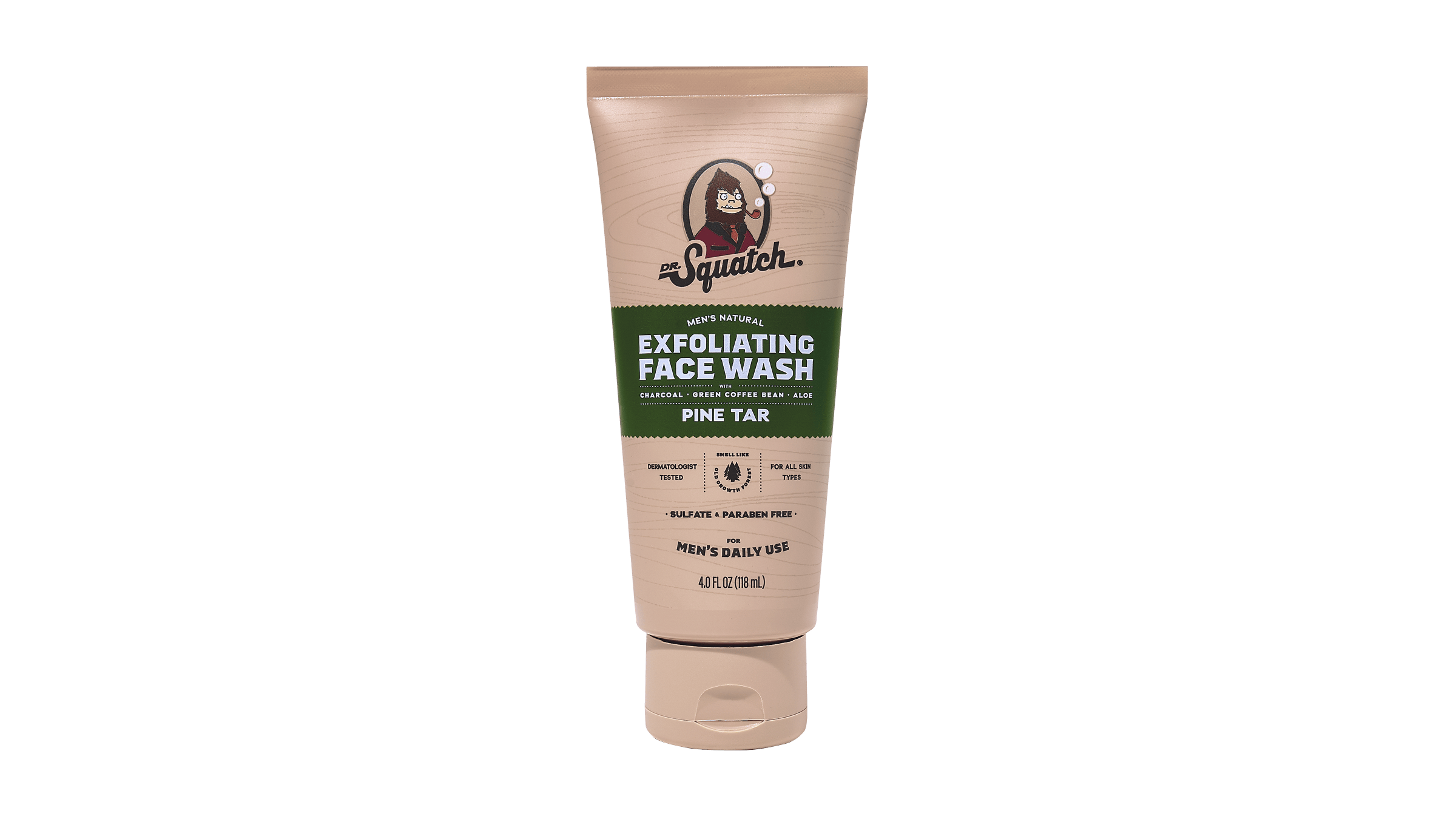 Pine Tar Exfoliating Face Wash - Freshen Up Your Day