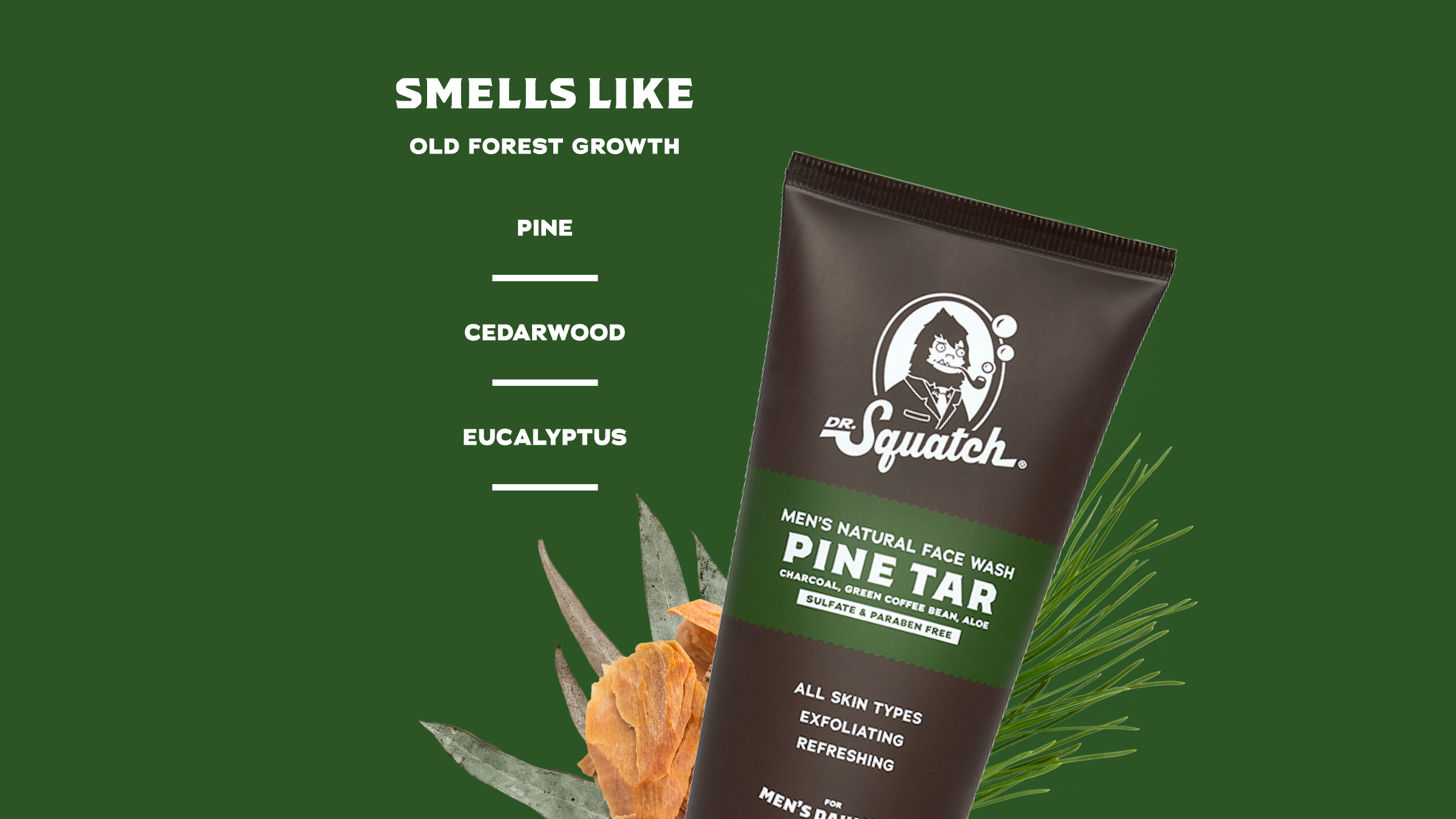 Pine Tar Face Wash - Built for Everyday Freshness