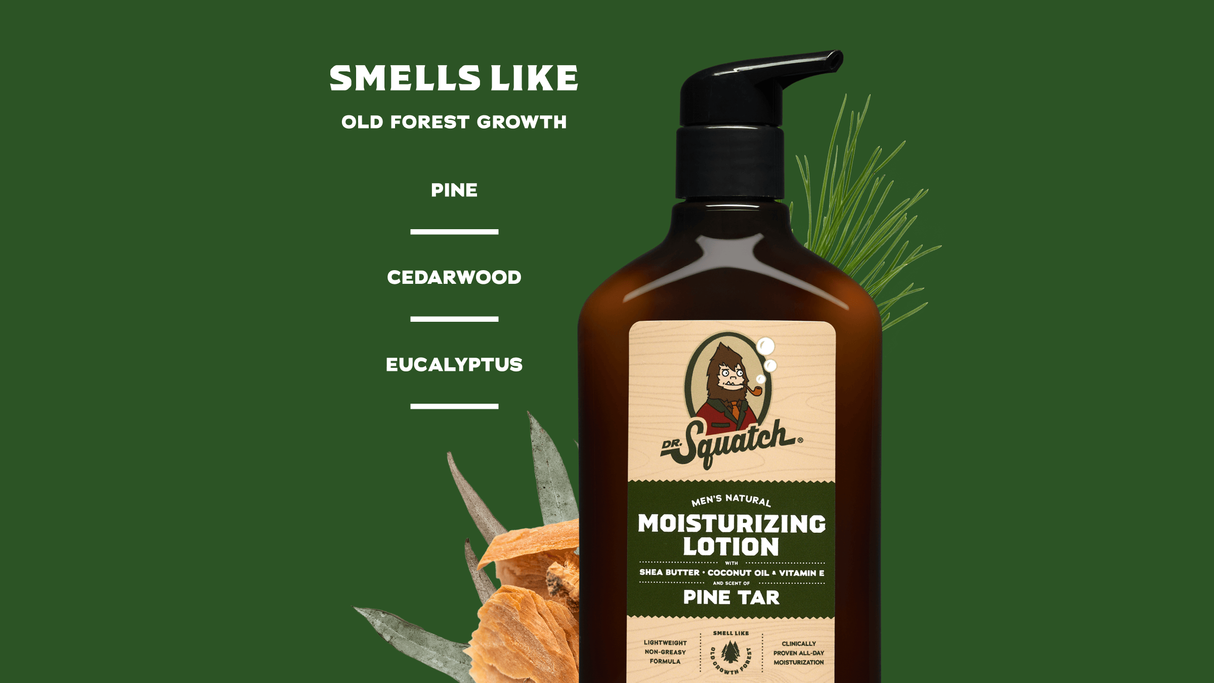 Pine Tar Lotion - Bold Freshness Starts Here