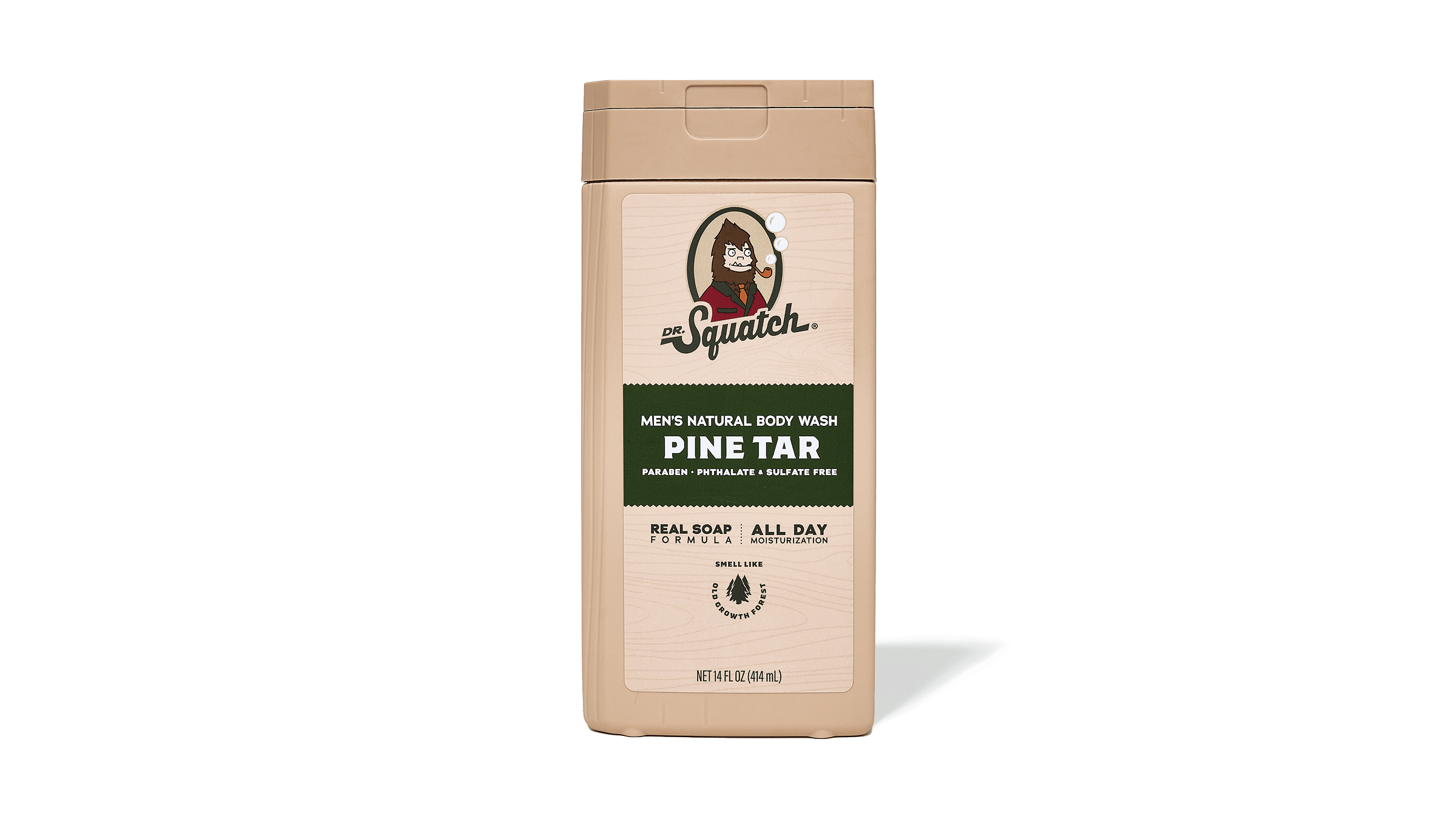 14 oz Pine Tar Body Wash - Wash Up and Win the Day
