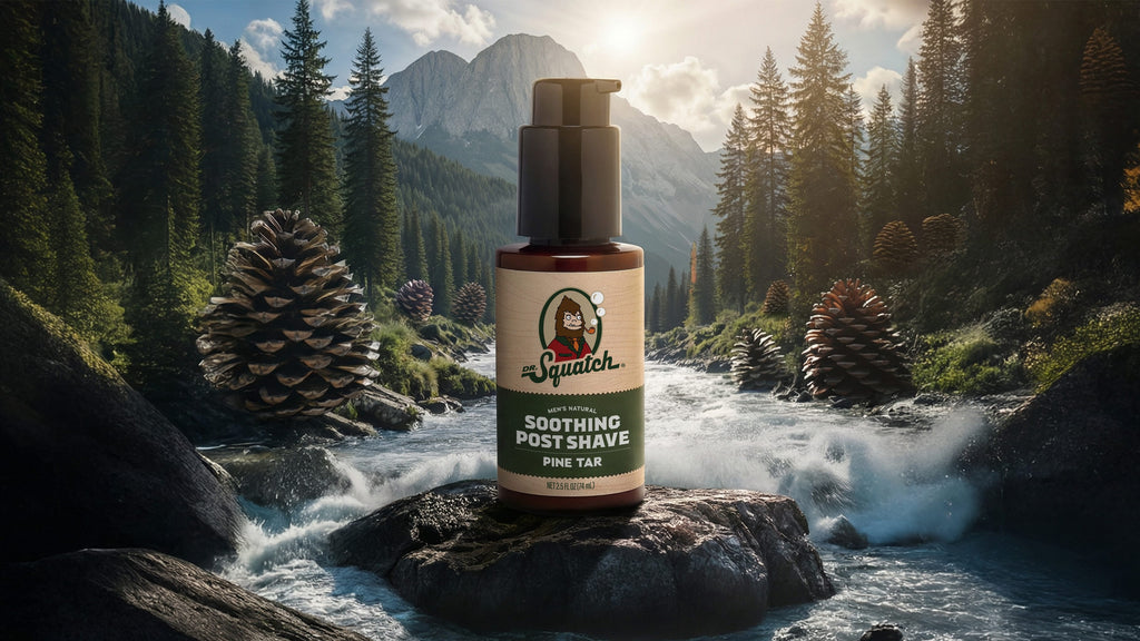 Soothing Post Shave Pine Tar - Your Shower Just Got Better