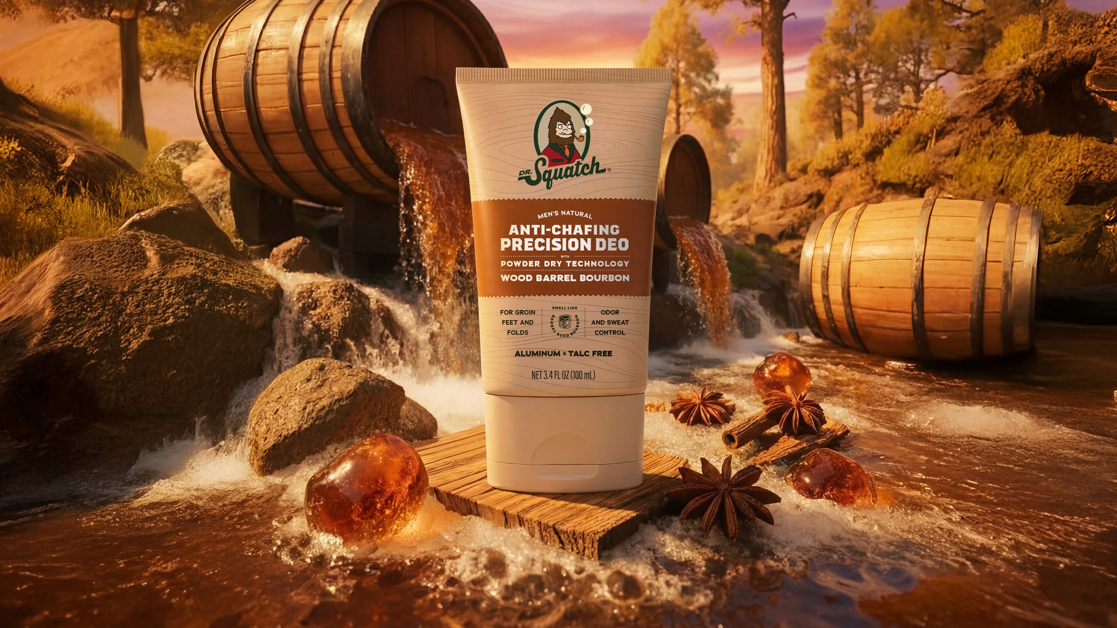 Wood Barrel Bourbon Precision Deo - Shower Smarter Today