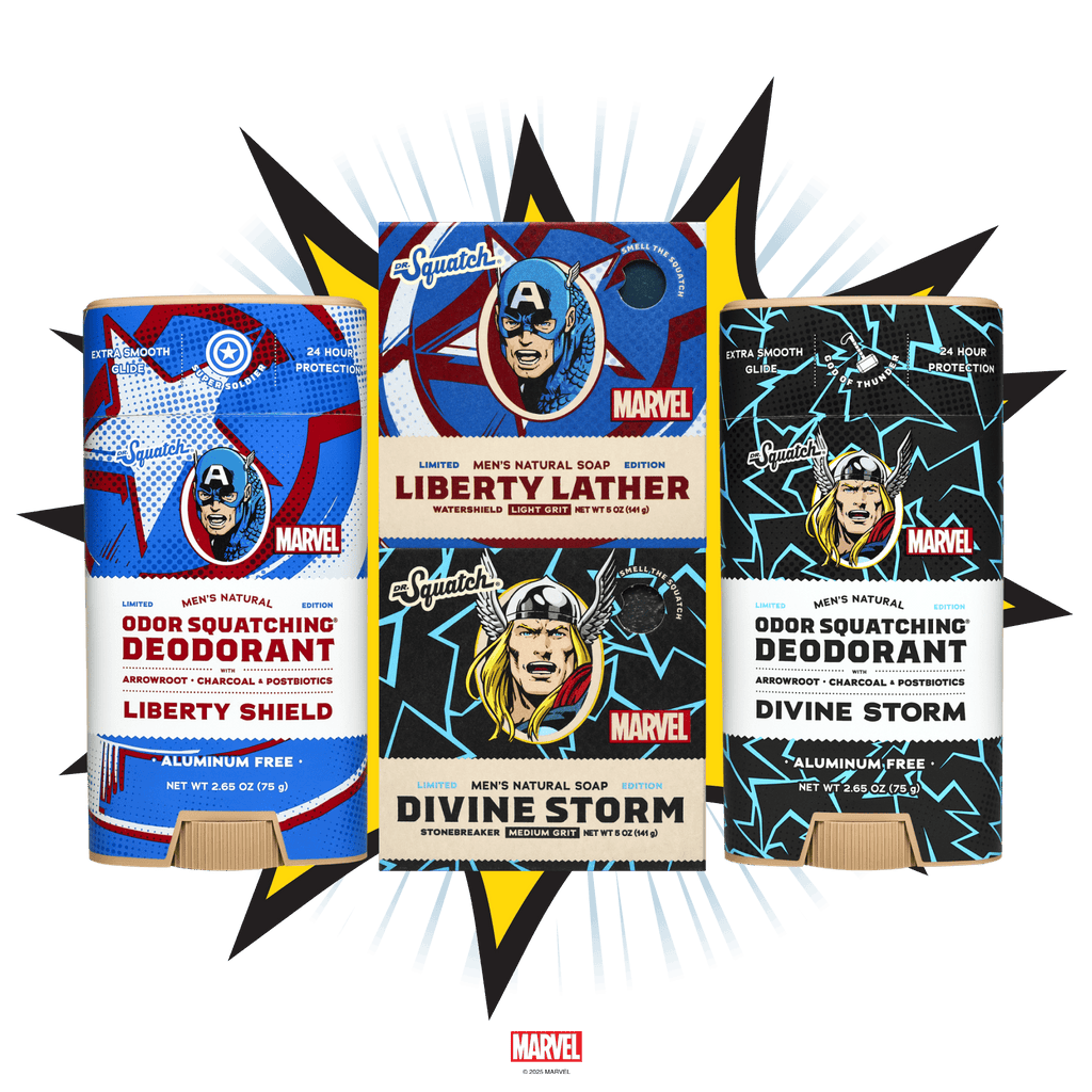 Avengers Soap & Deodorant Set - Upgrade the Way You Wash