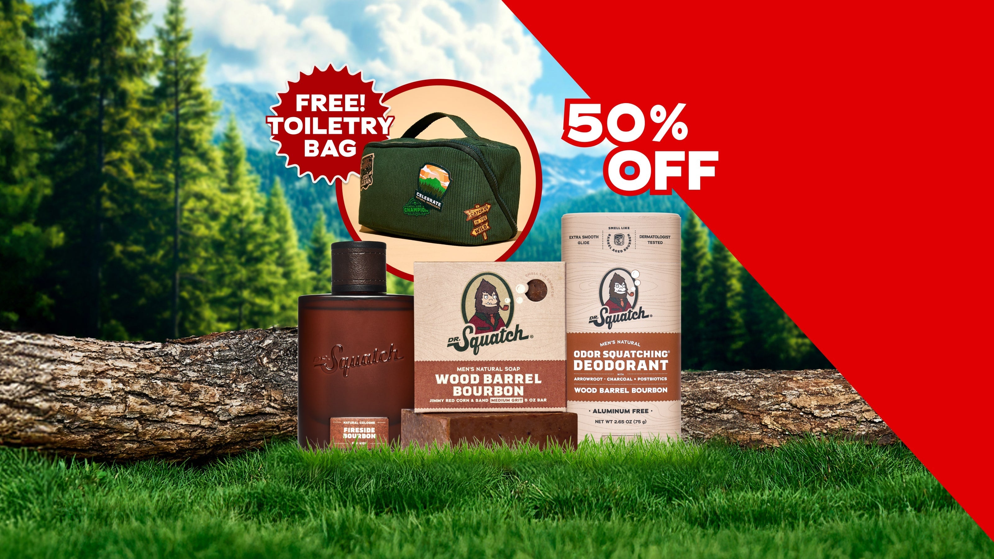 Signature Scent Set + FREE Toiletry Bag - Get That Just Washed Feel