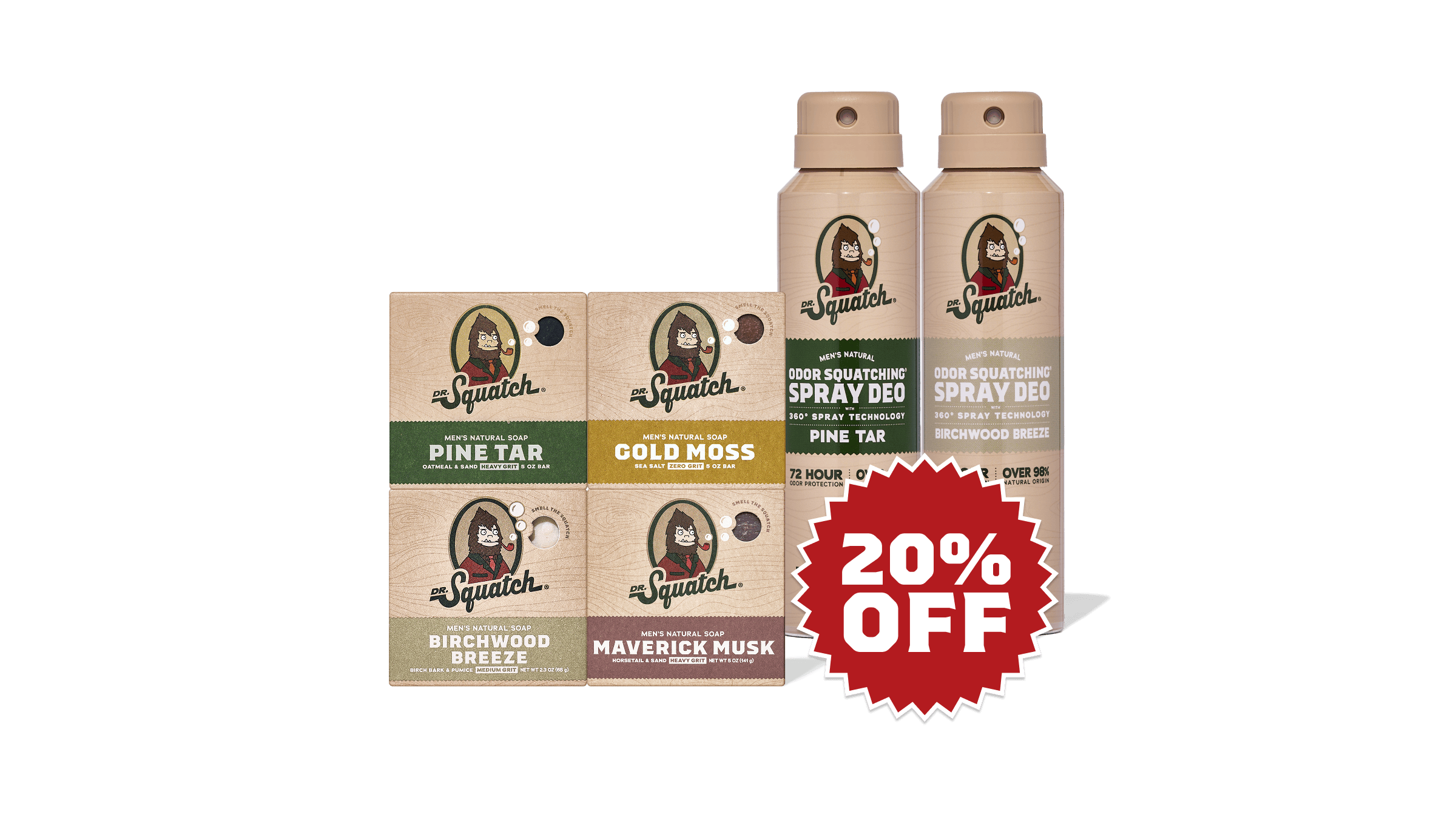 360° Spray Set - Wash Clean and Smell Fresh