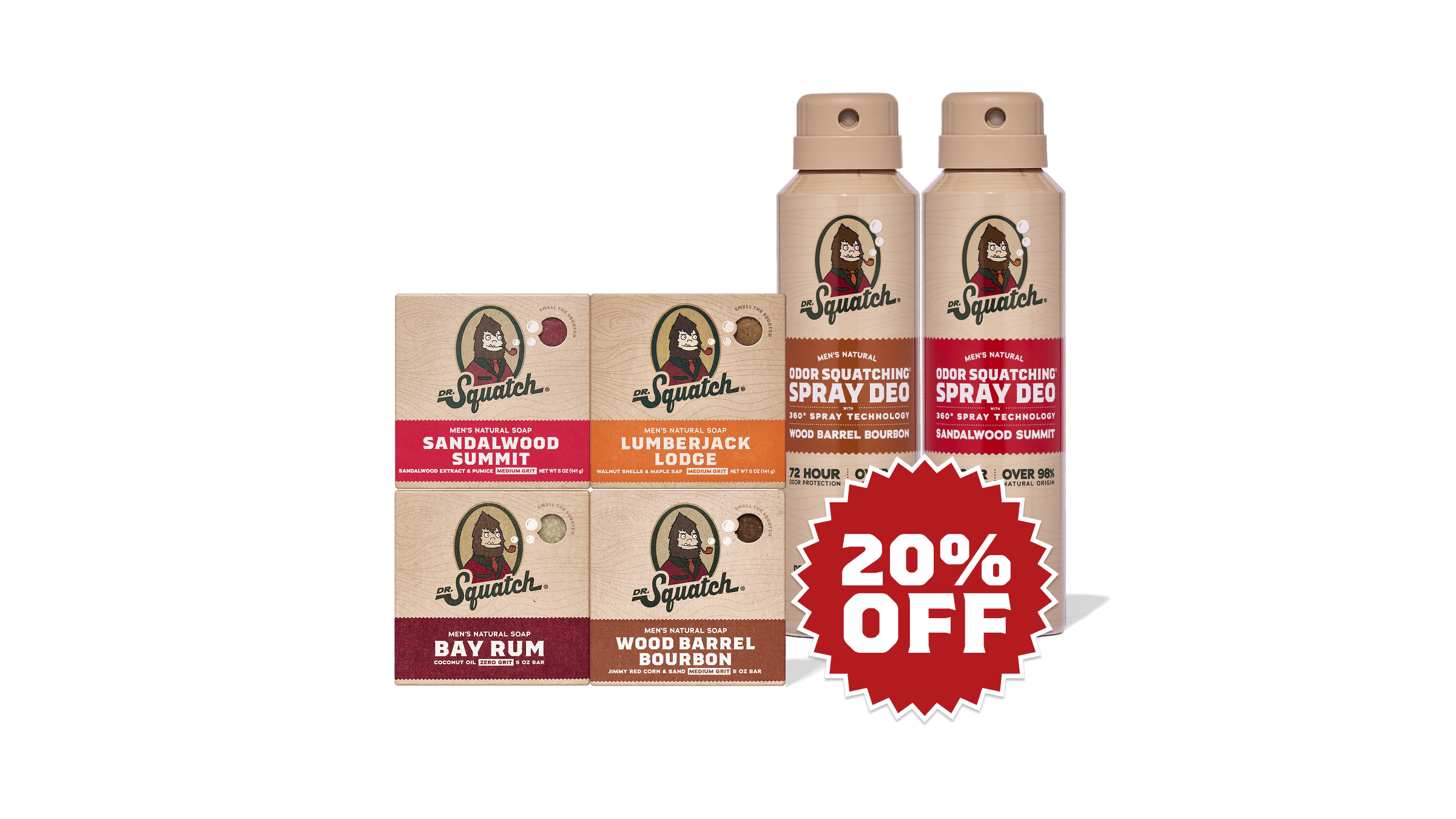 360° Spray Set - Wash Clean and Smell Fresh