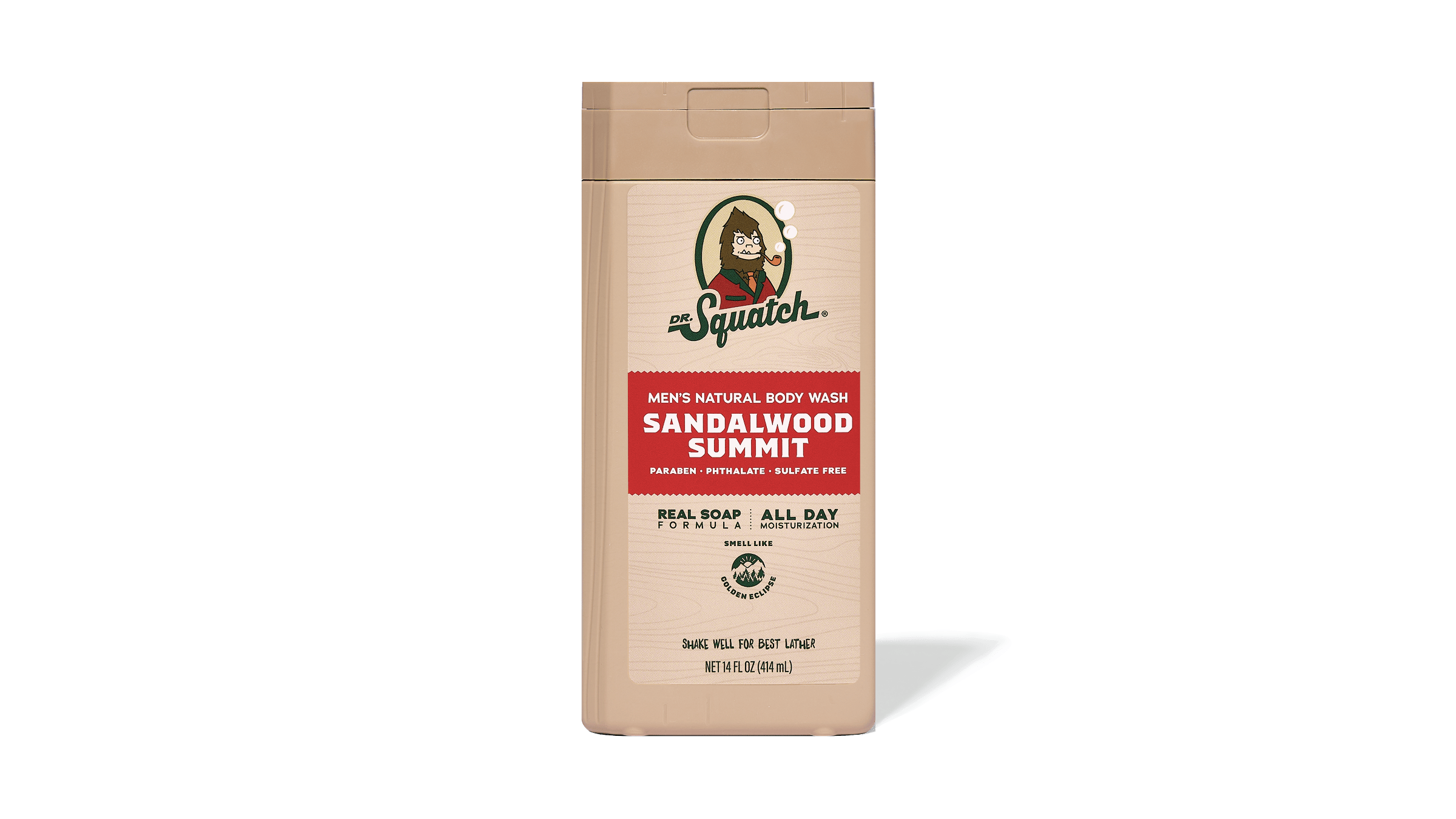 14 oz Sandalwood Summit Body Wash - Good Morning Good Soap