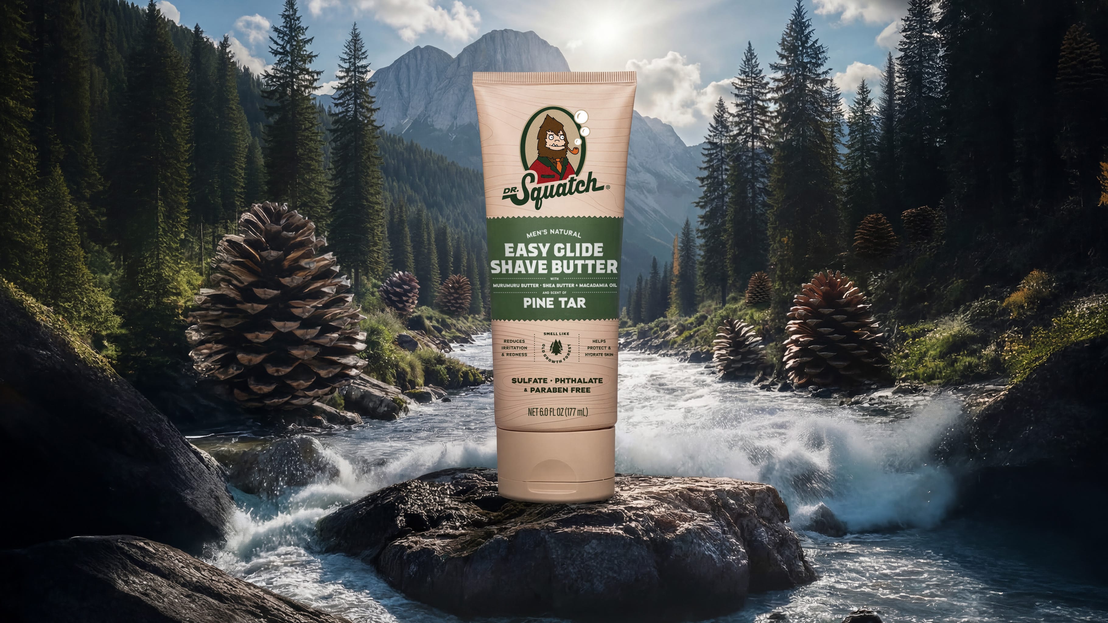 Easy Glide Shave Butter Pine Tar - Make Your Routine Work