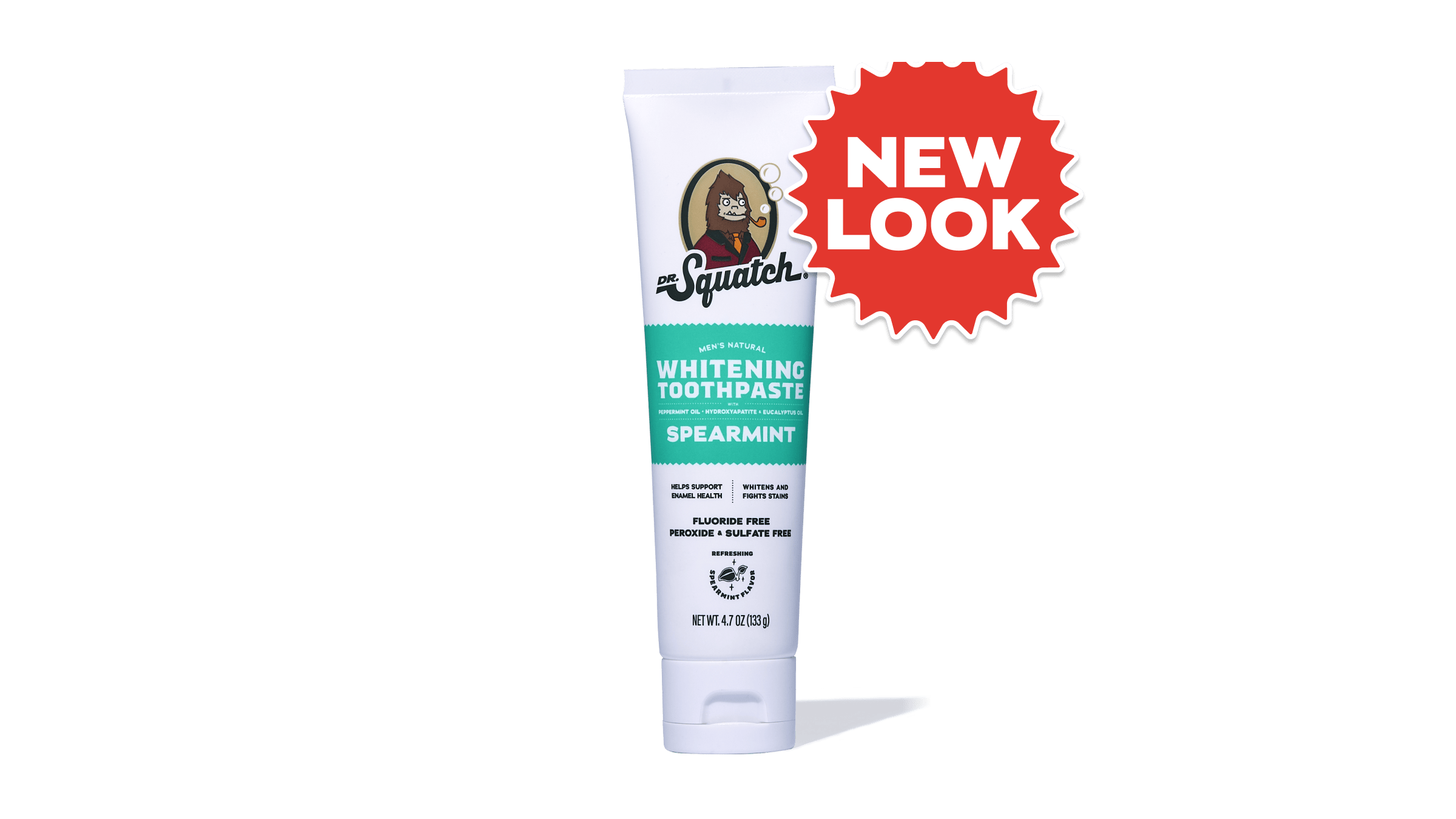 Spearmint Whitening Toothpaste - Get Rugged Freshness Daily