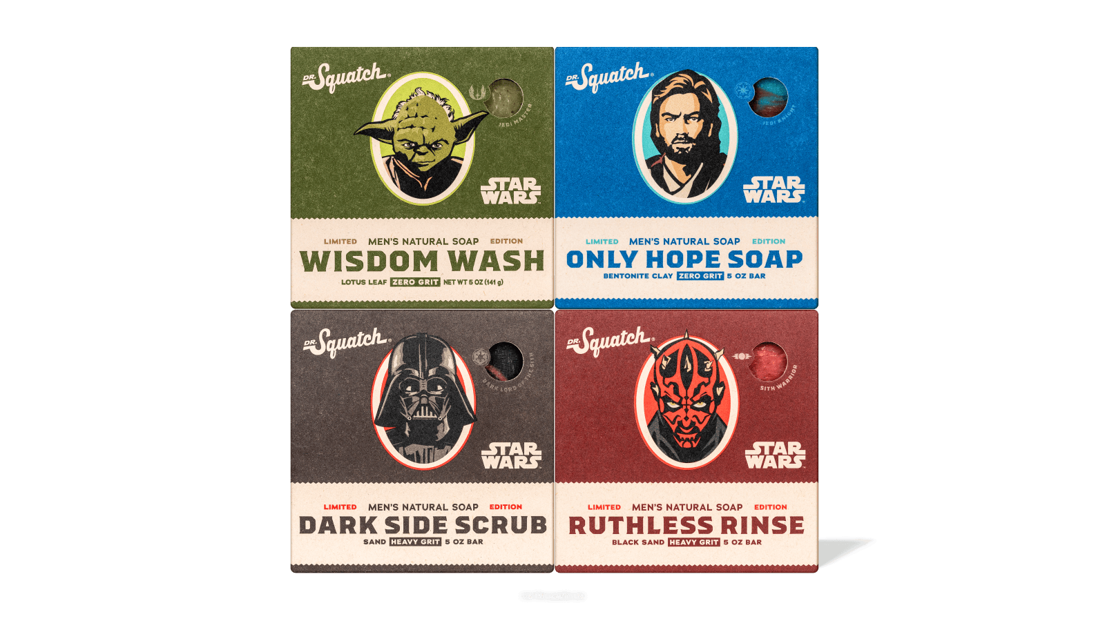 Star Wars Collection I 4-Pack - Make Your Bathroom Better