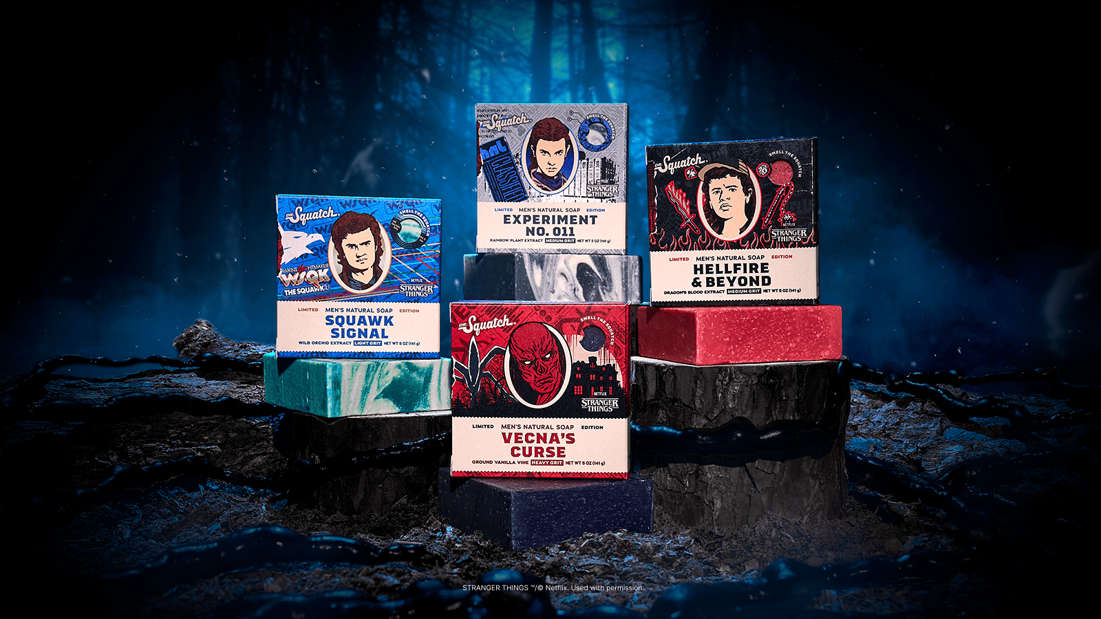 Stranger Things 4-Pack - Better Bars for Men