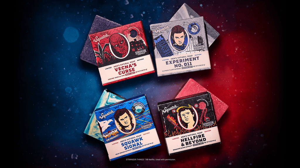 Stranger Things 4-Pack - Better Bars for Men