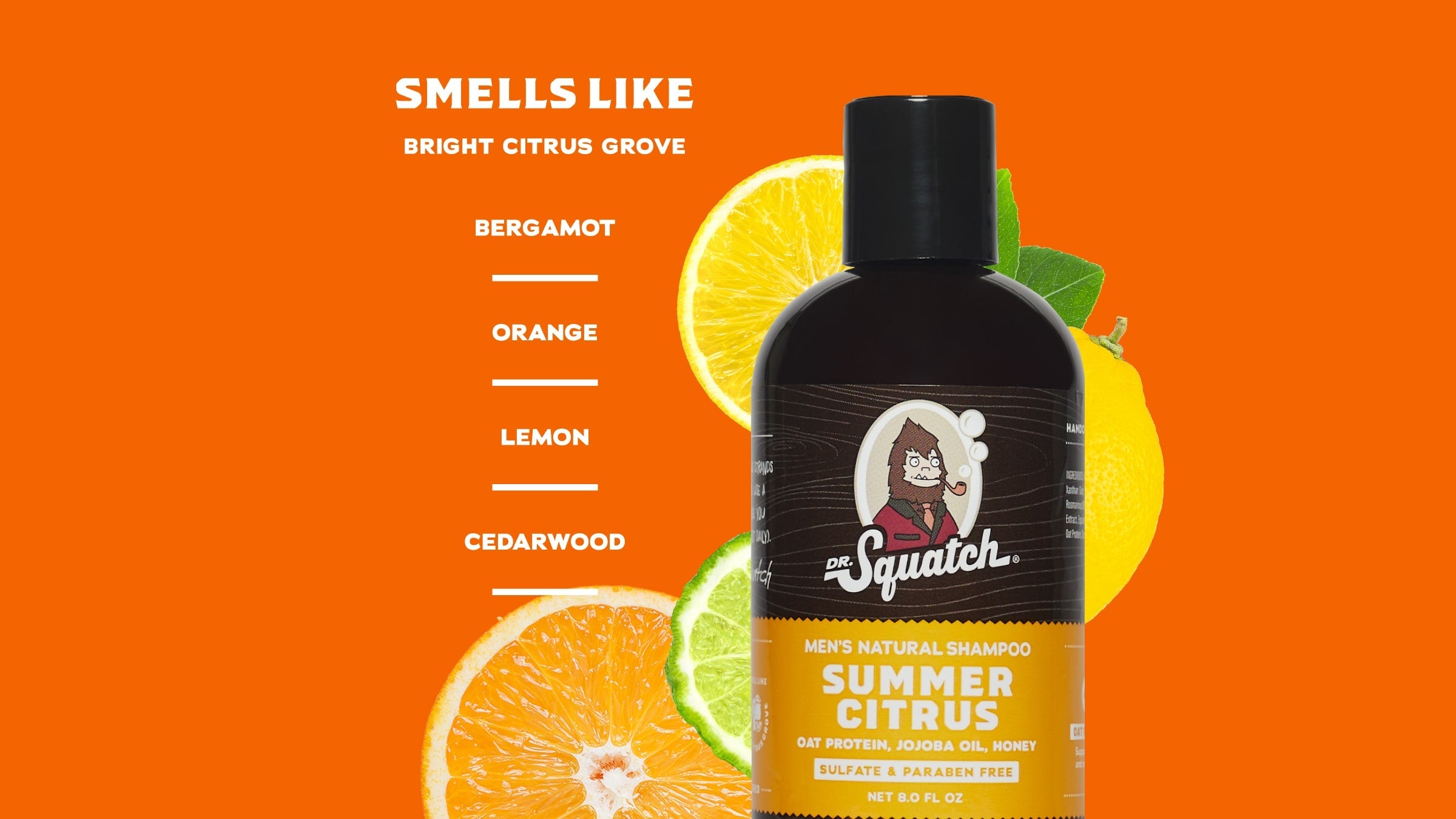 Summer Citrus Shampoo - The Bar Men Reach For